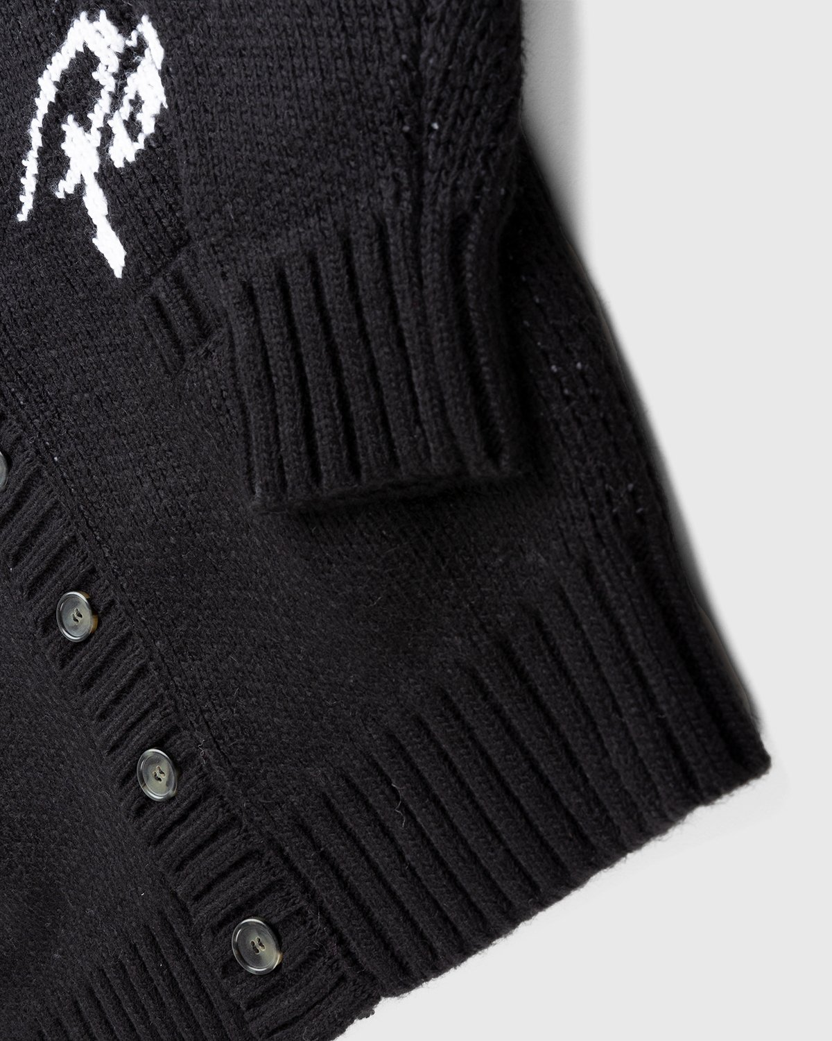 Patta - Roses Knitted Cardigan Black - Clothing - Black - Image 4