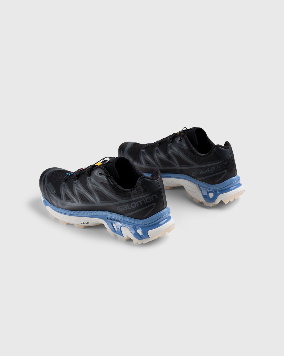 Salomon - XT-6 Clear Black/Riviera/Nimbus Cloud - Footwear - Black - Image 4