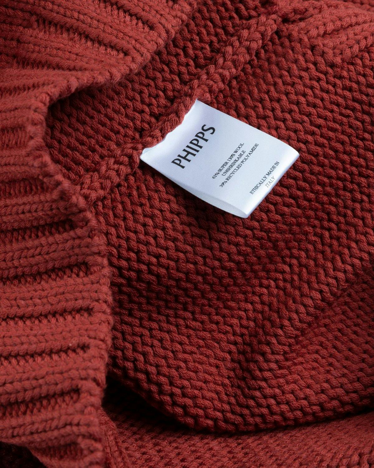 Phipps - Vareuse Sweater Rust - Clothing - Red - Image 5