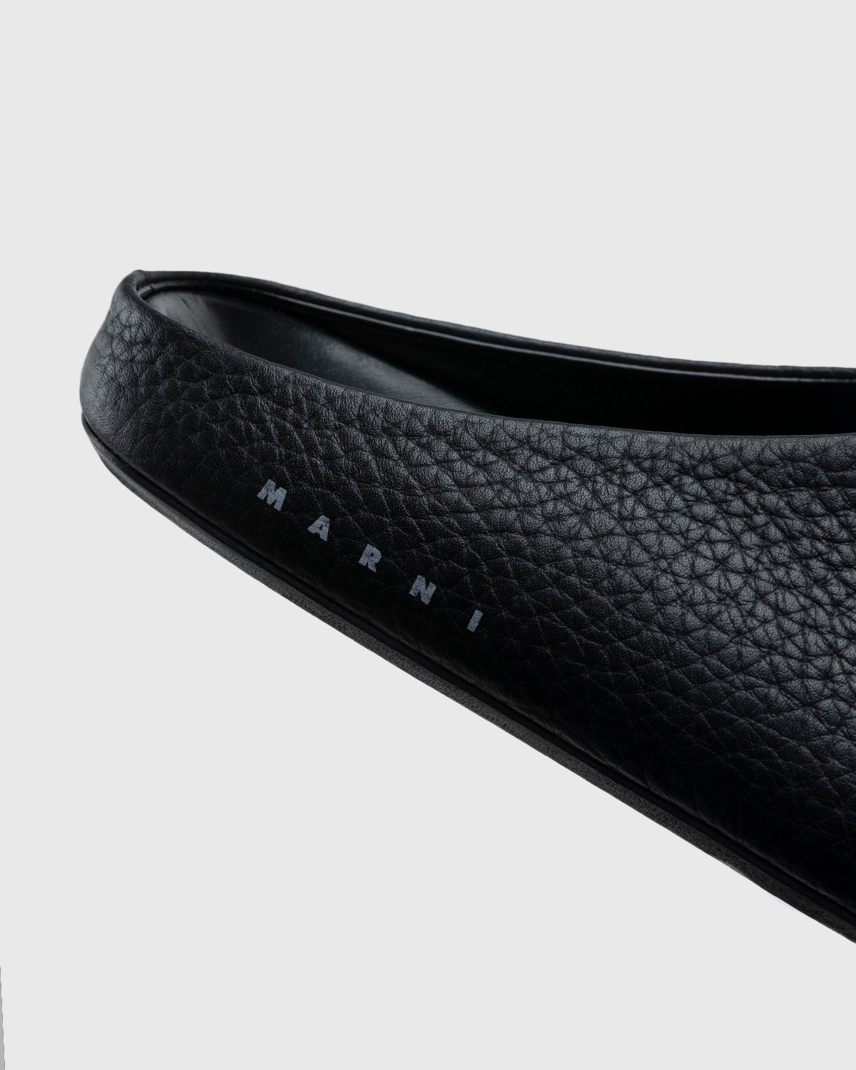 Marni - Calf Leather Mules Black - Footwear - Black - Image 6