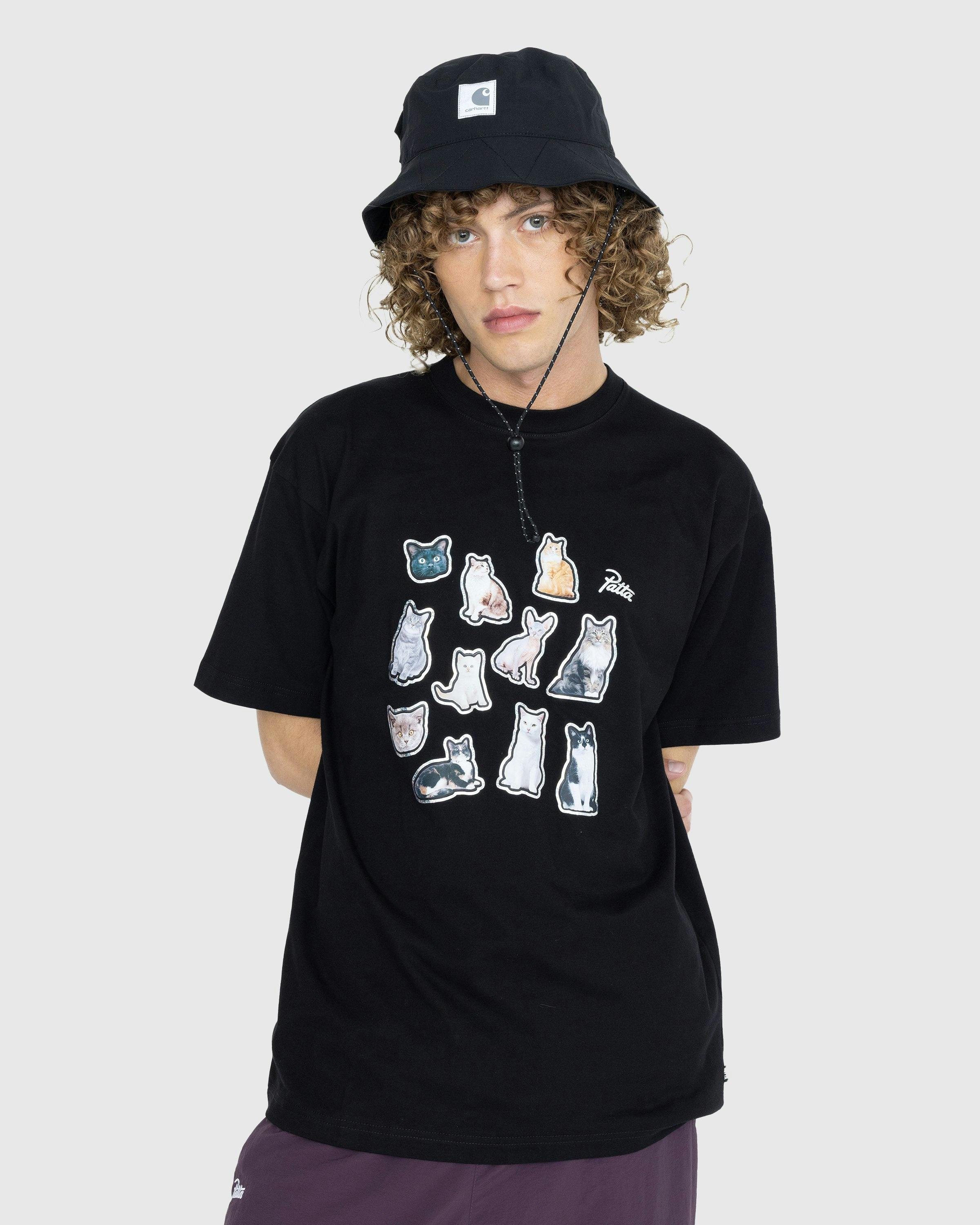 Patta - Cats T-Shirt Black - Clothing - Black - Image 2