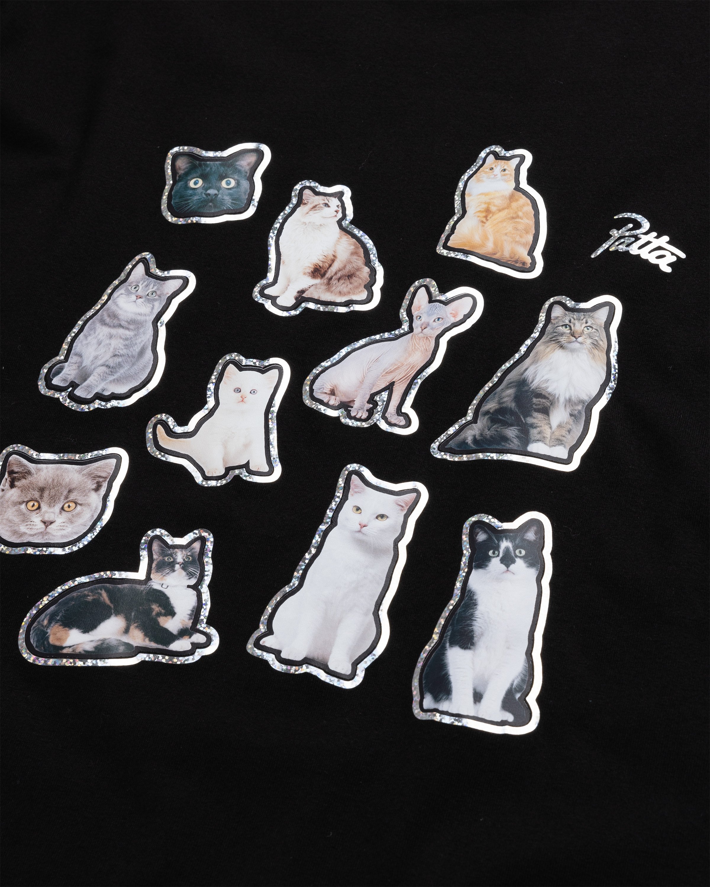 Patta - Cats T-Shirt Black - Clothing - Black - Image 5