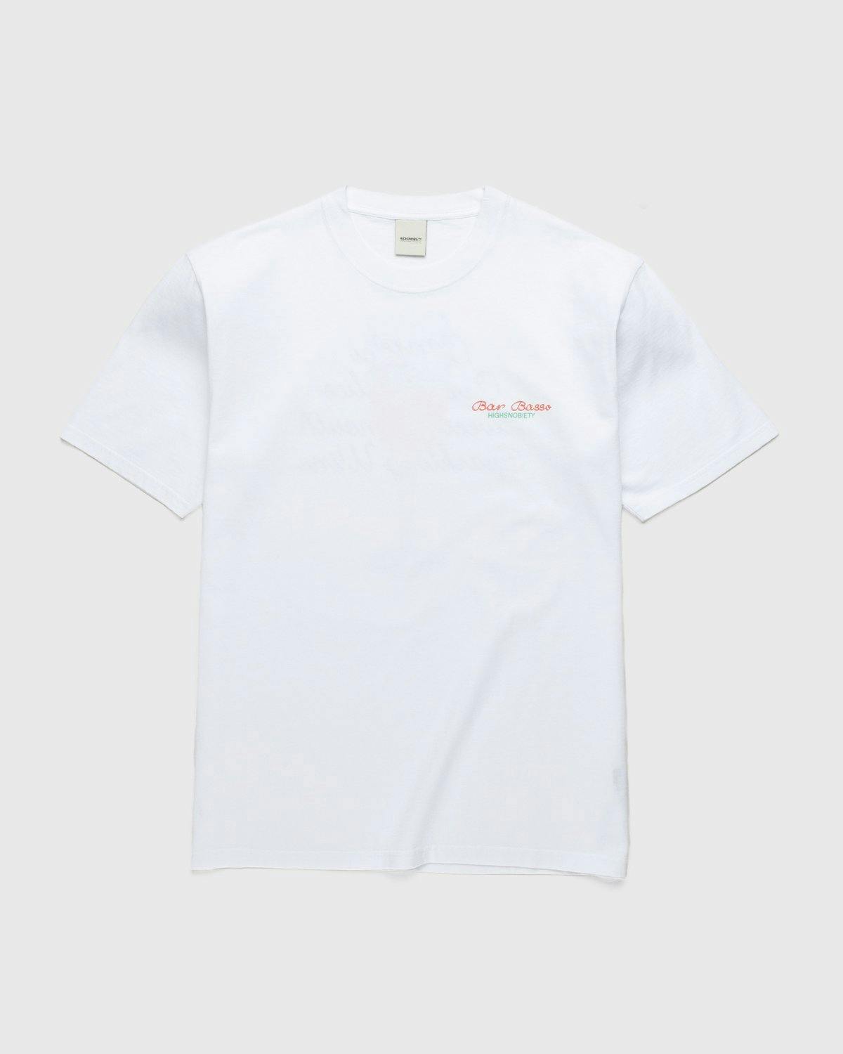 Bar Basso x Highsnobiety - Recipe T-Shirt White - Clothing - White - Image 2