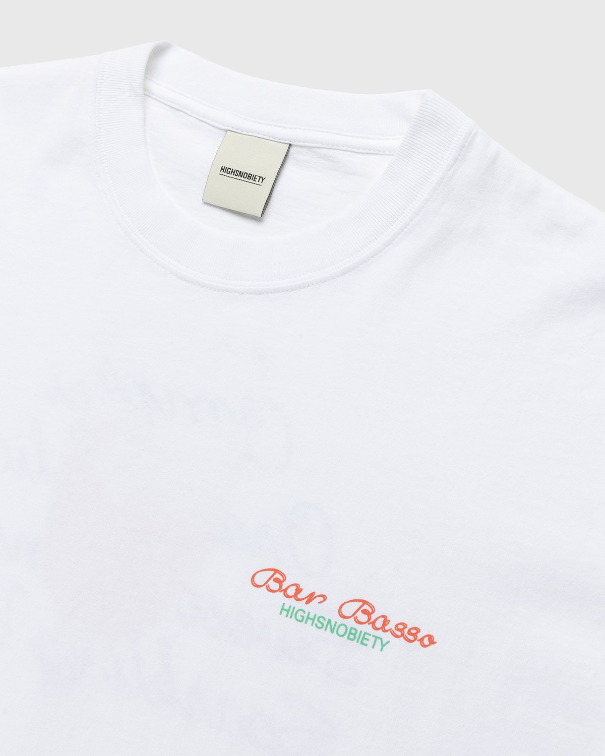 Bar Basso x Highsnobiety - Recipe T-Shirt White - Clothing - White - Image 4