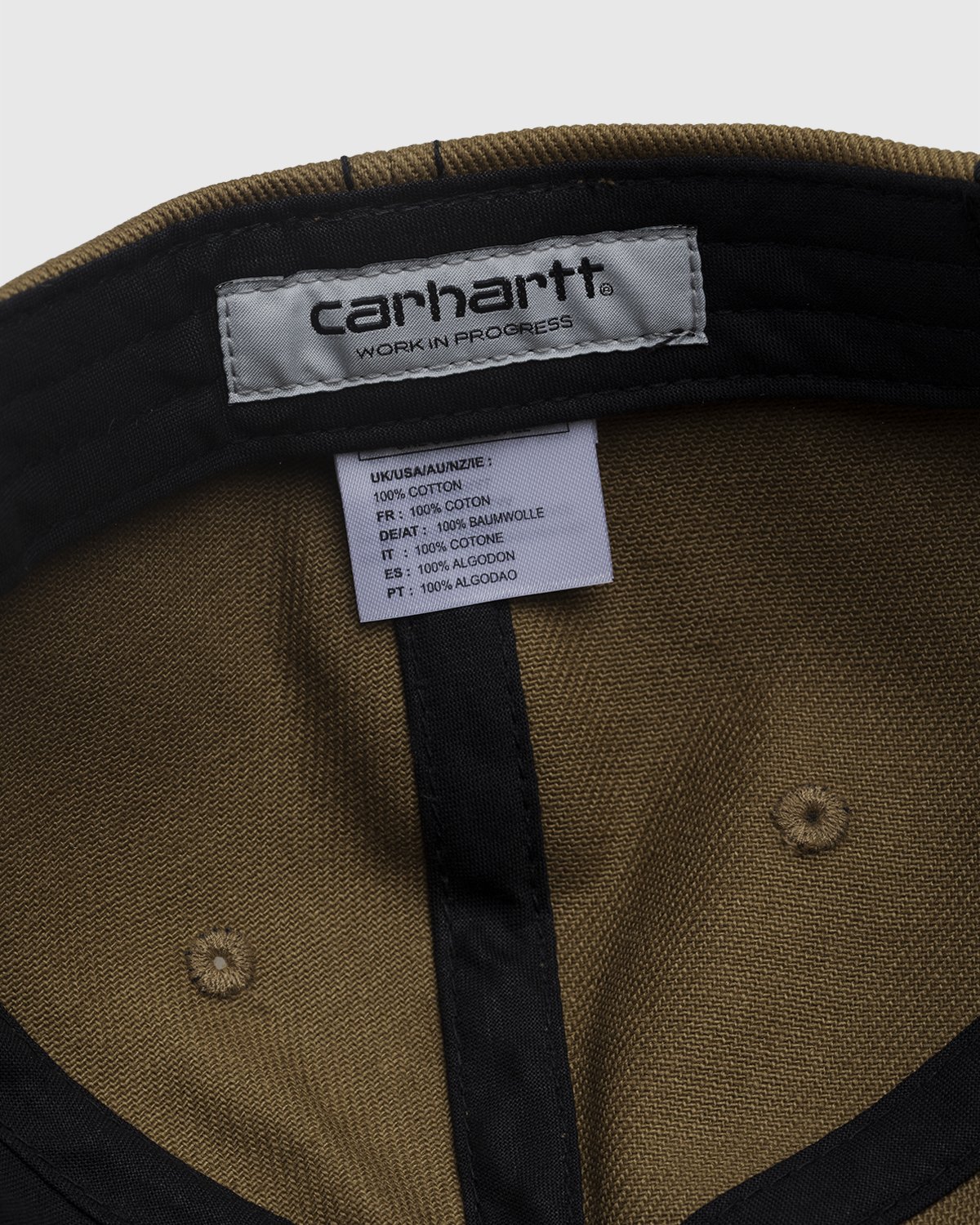 Carhartt WIP - Contrast Stitch Cap Green - Accessories - Green - Image 6