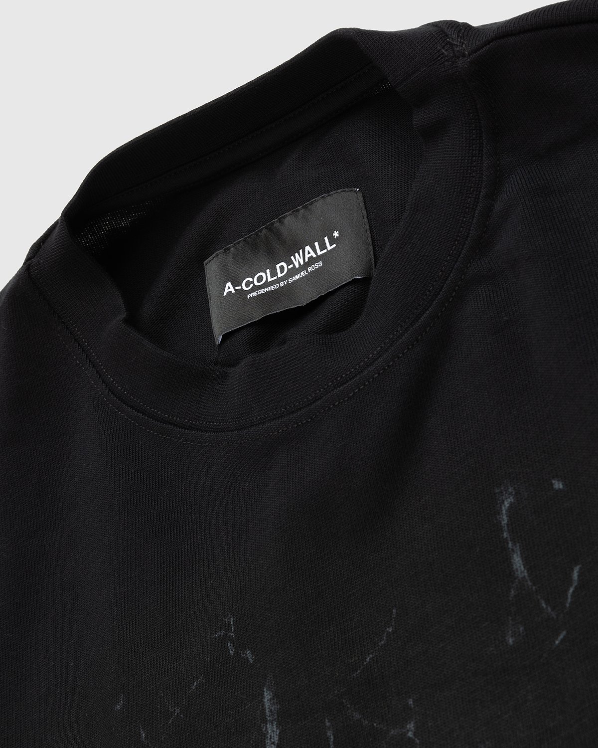 A-Cold-Wall* - Logo T-Shirt Black - Clothing - Black - Image 3