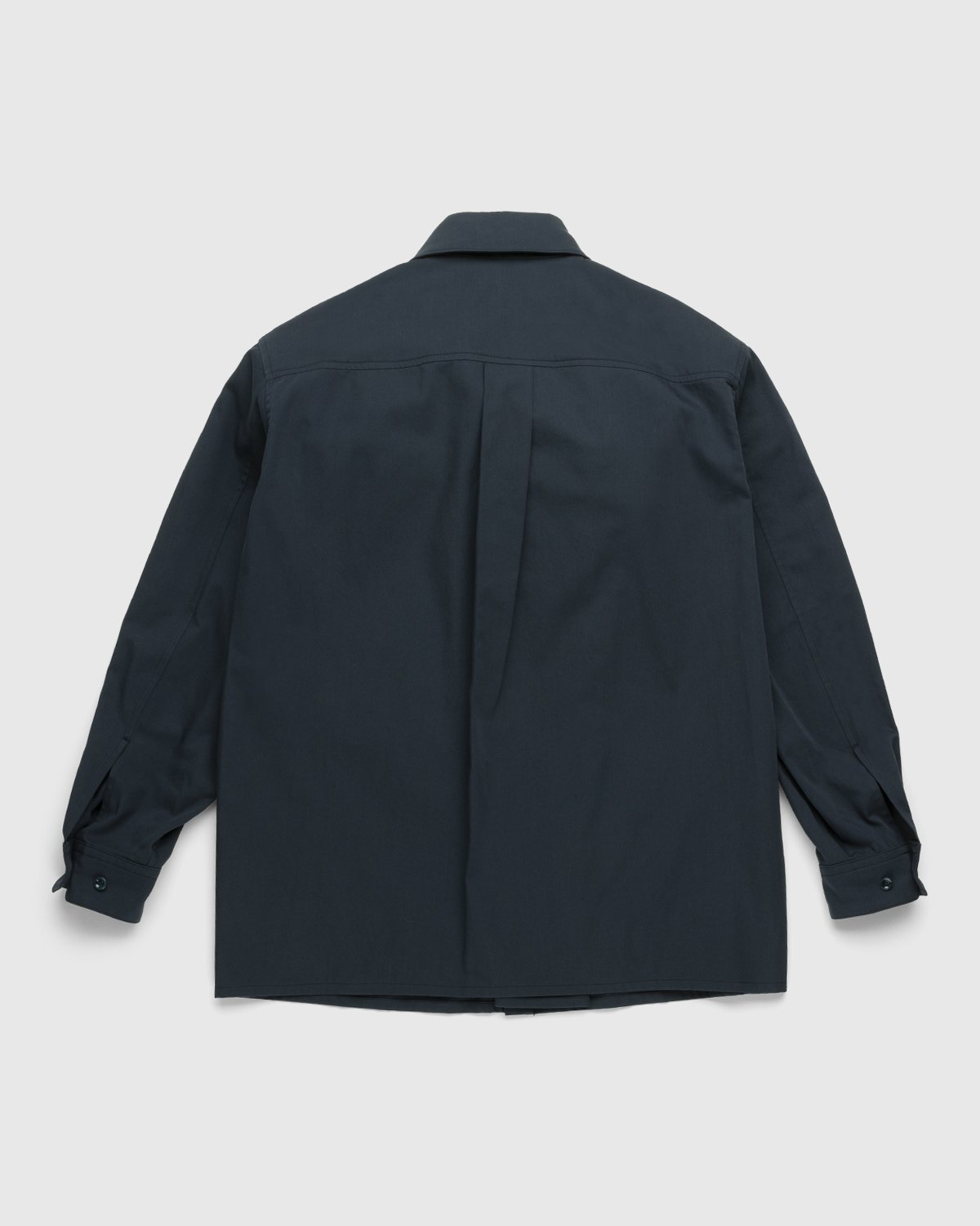 Lemaire - Brushed Blouse Shirt Top Vulcan Blue - Clothing - Blue - Image 2