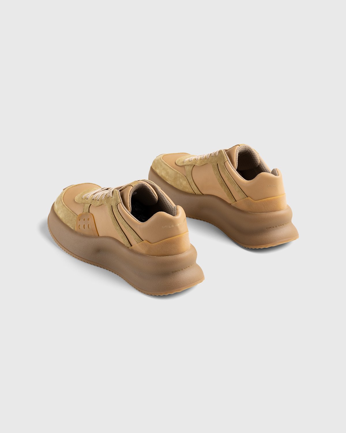 Dries van Noten - Platform Sneaker Camel - Footwear - Brown - Image 3