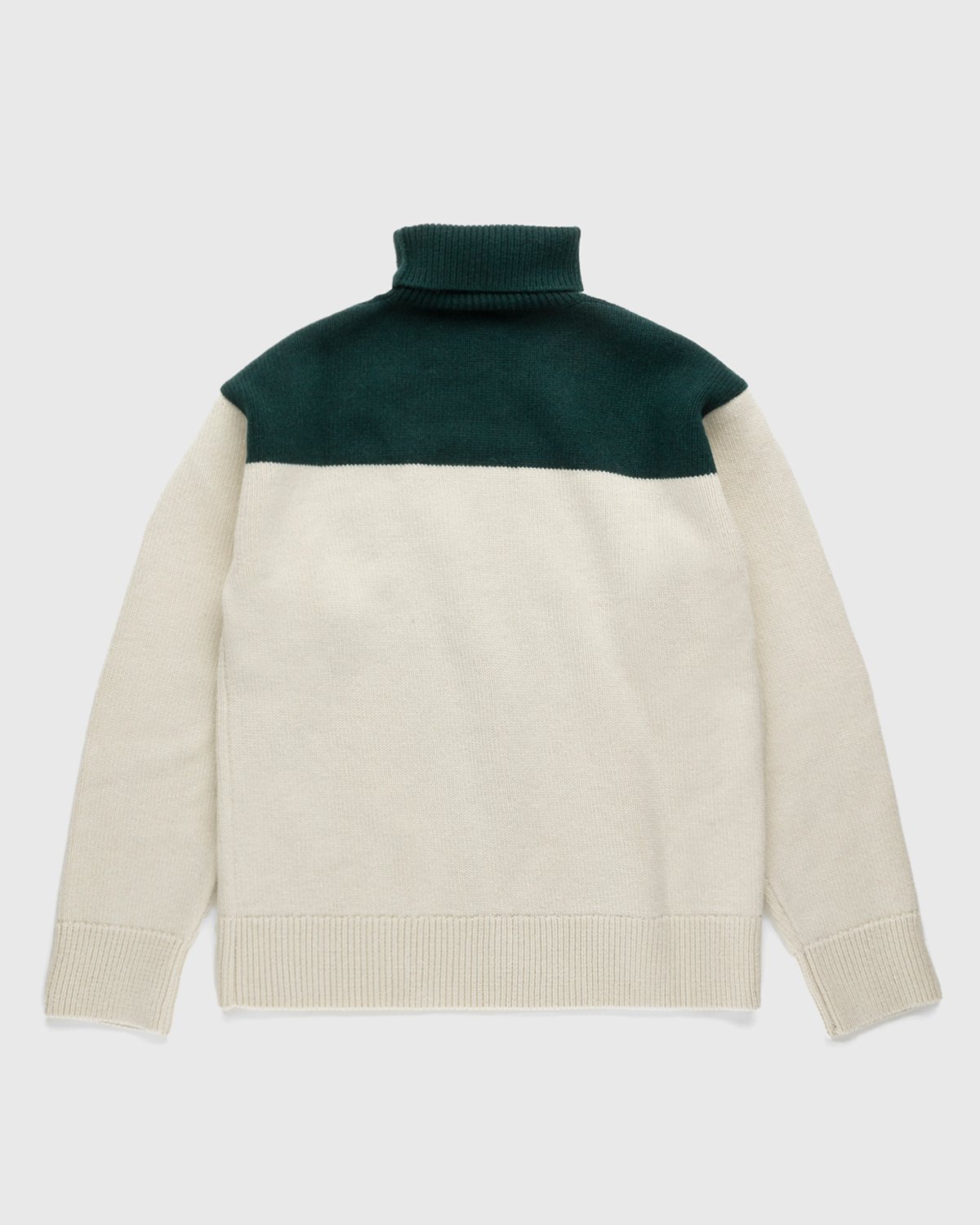Jil Sander - Cashmere High Neck Knit Sweater Green - Clothing - Green - Image 2