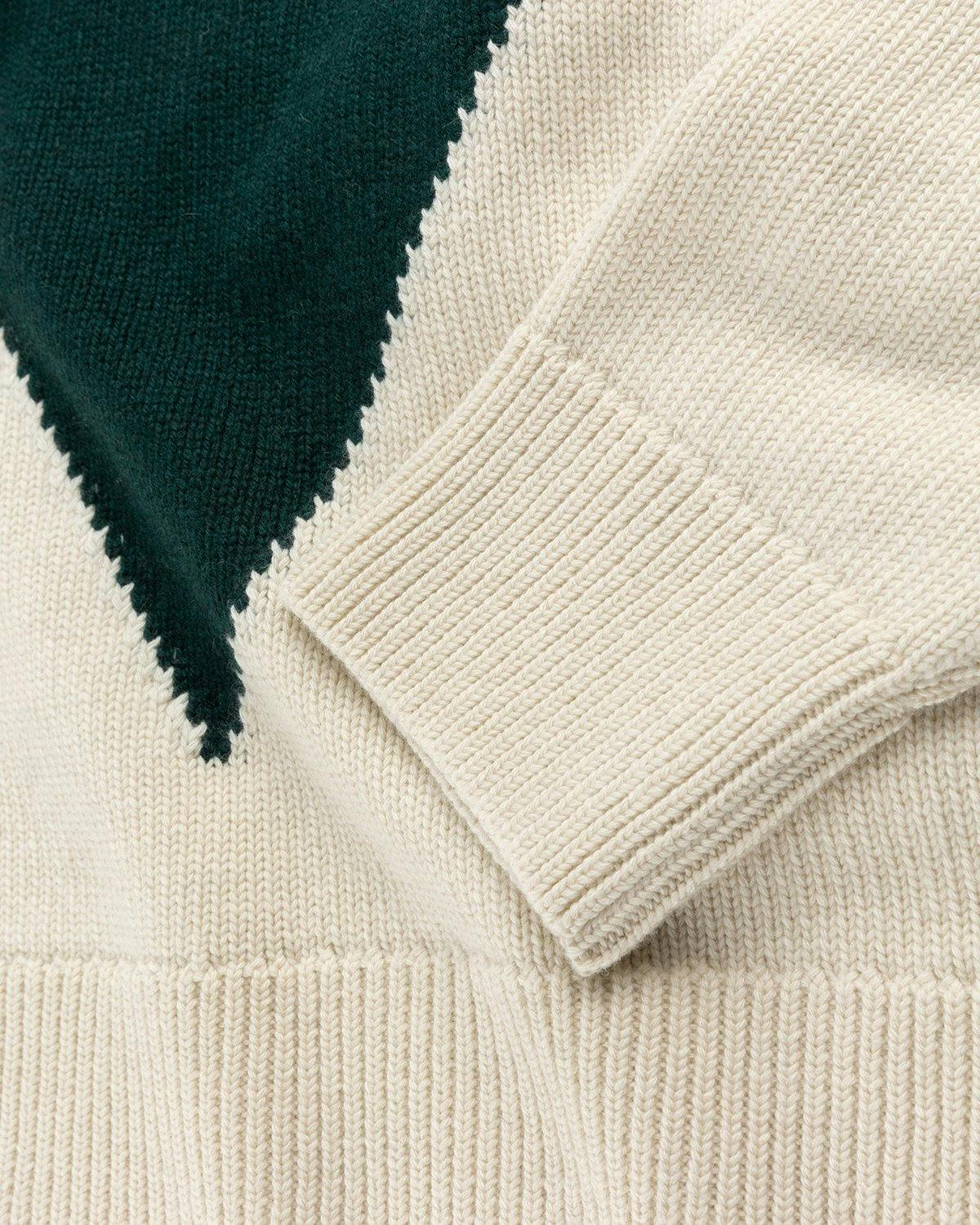 Jil Sander - Cashmere High Neck Knit Sweater Green - Clothing - Green - Image 4