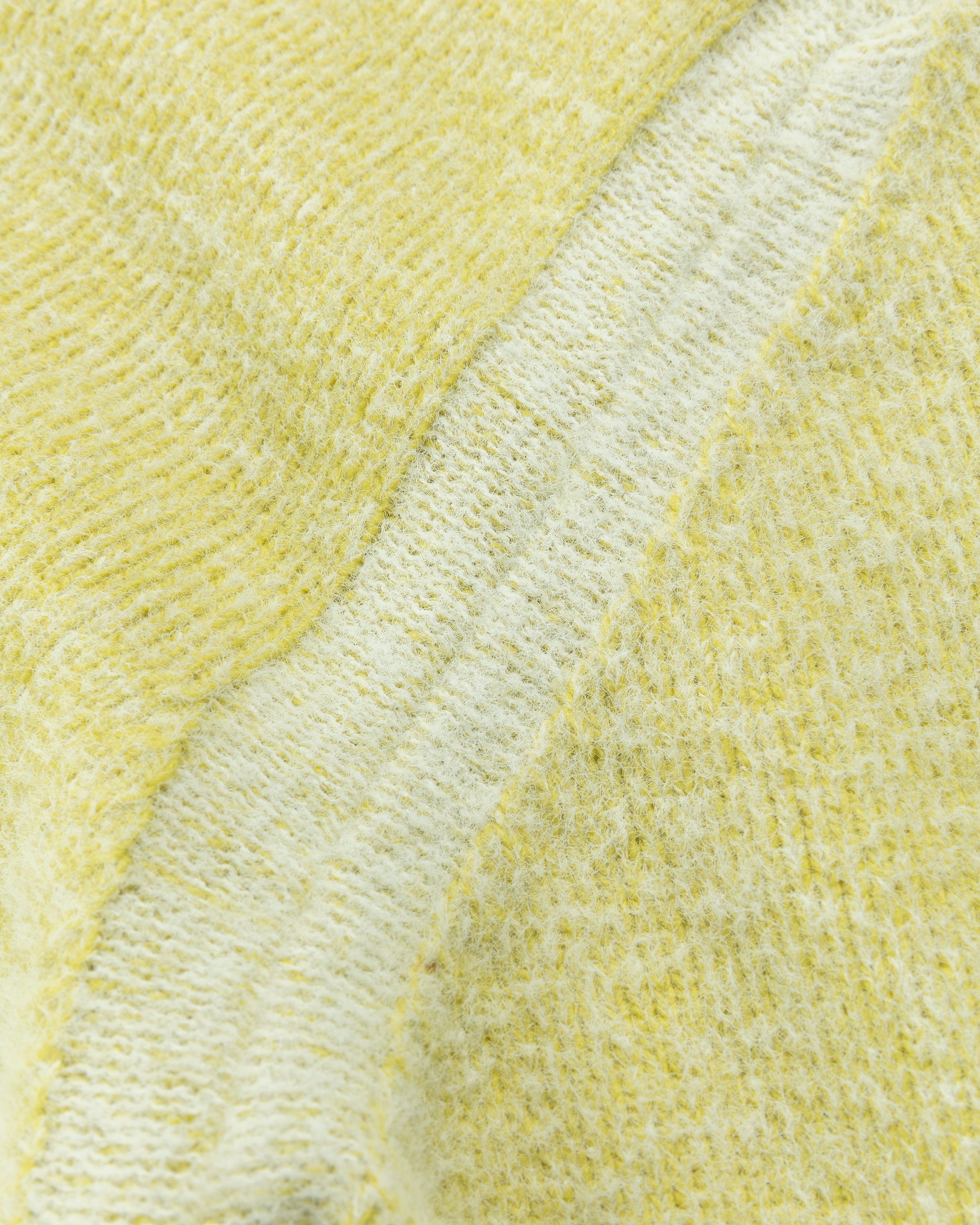 C.P. Company - Fleece Knit Jumper Yellow - Clothing - Yellow - Image 5