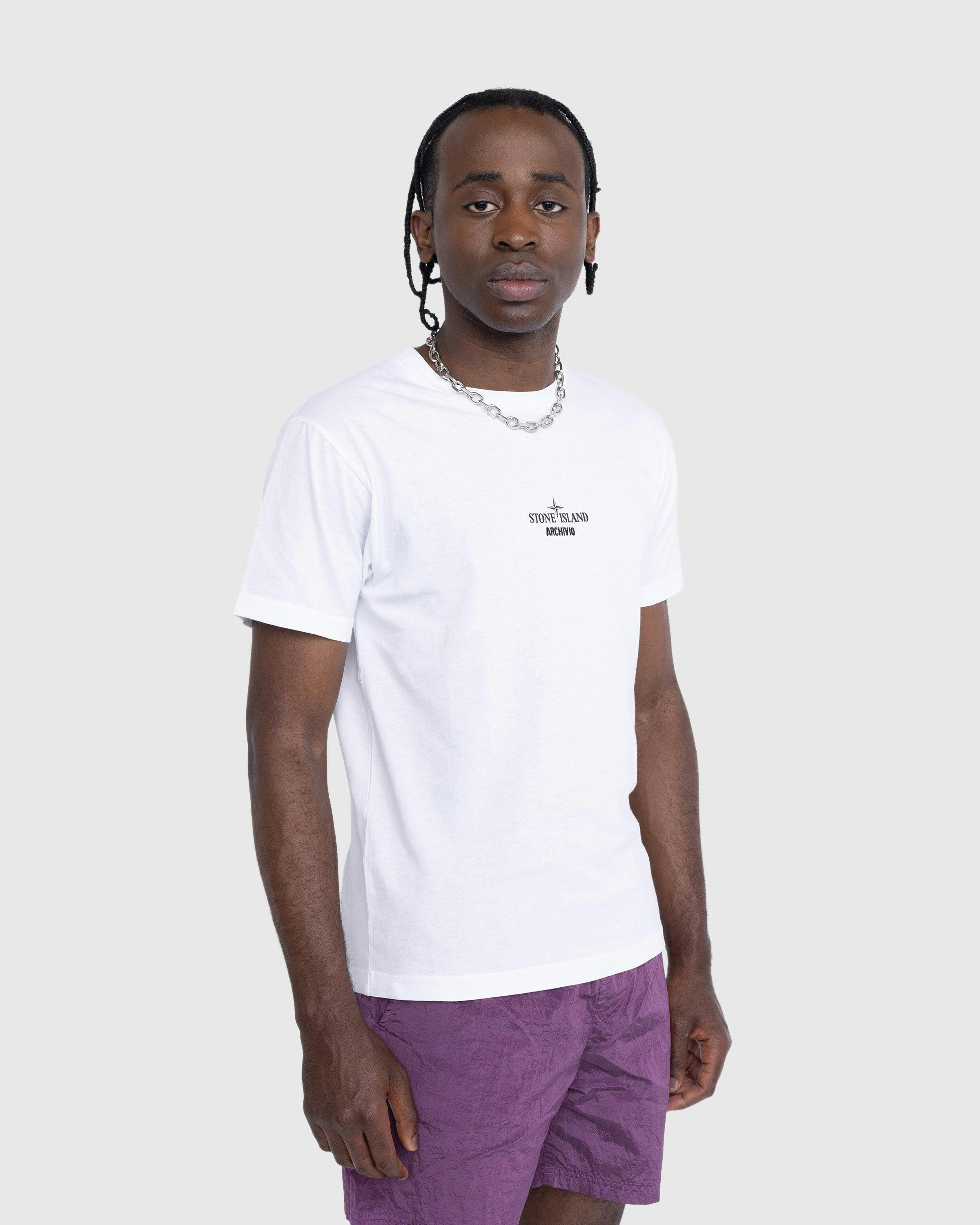Stone Island - T-Shirt White 2NS91 - Clothing - White - Image 2