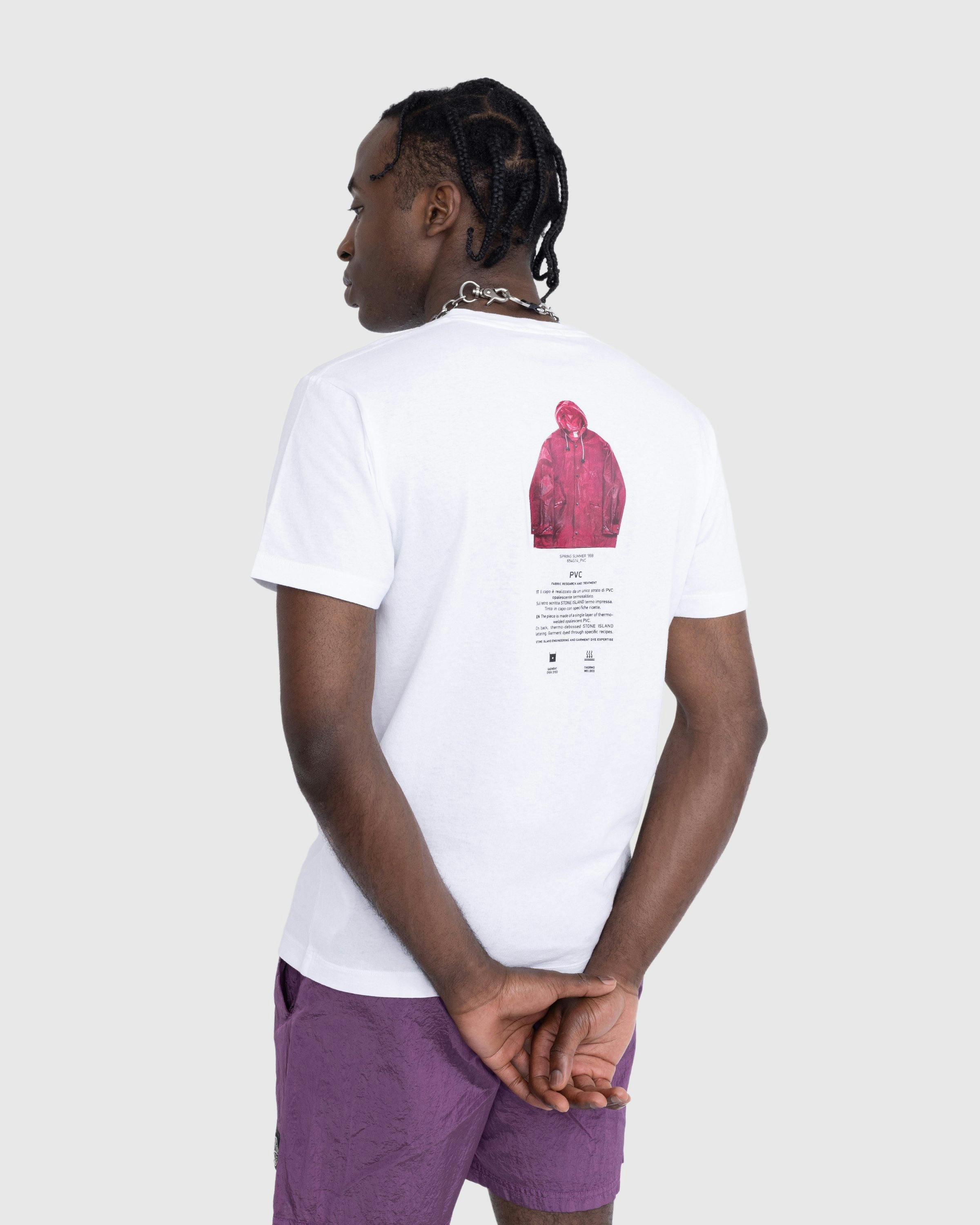 Stone Island - T-Shirt White 2NS91 - Clothing - White - Image 3