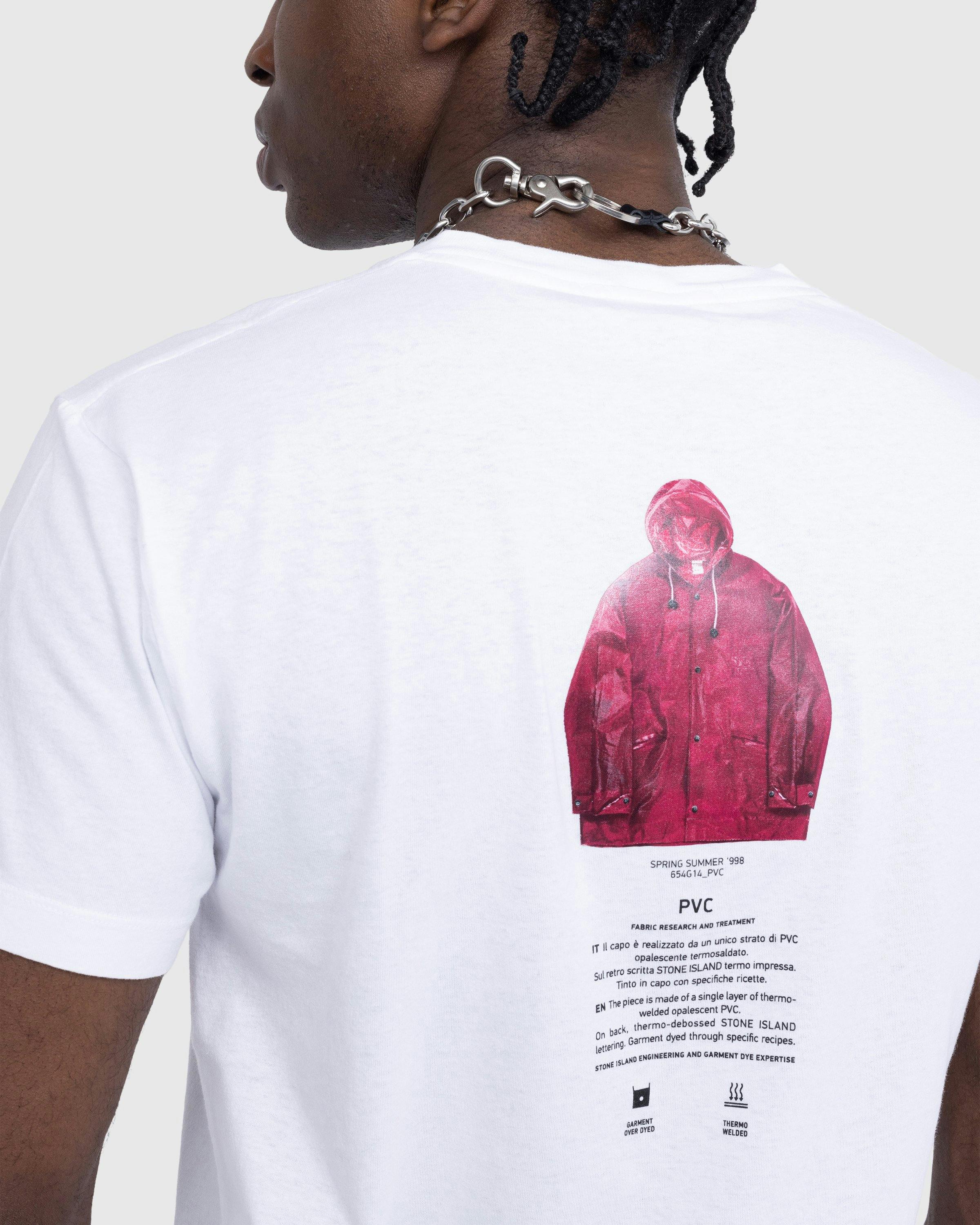 Stone Island - T-Shirt White 2NS91 - Clothing - White - Image 5