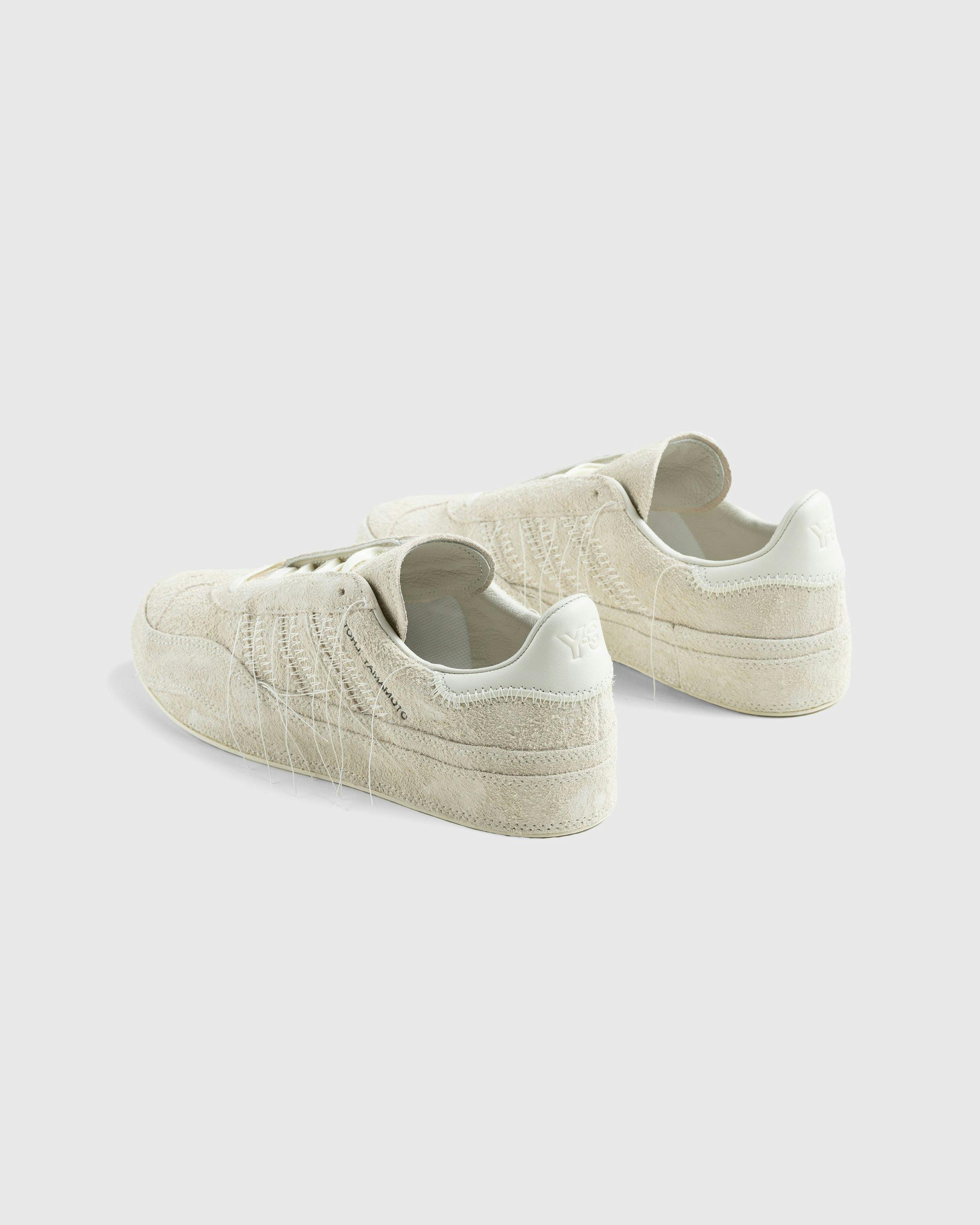 Y-3 - Gazelle Off White - Footwear - Beige - Image 4