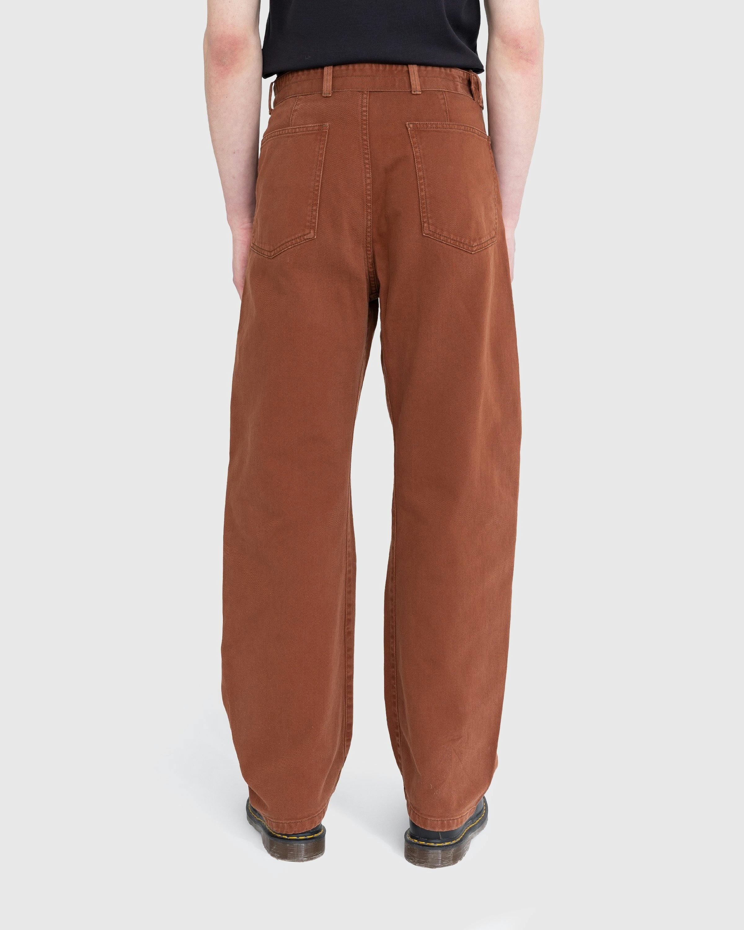 Lemaire - Twisted Belted Pants Brown - Clothing - Brown - Image 3