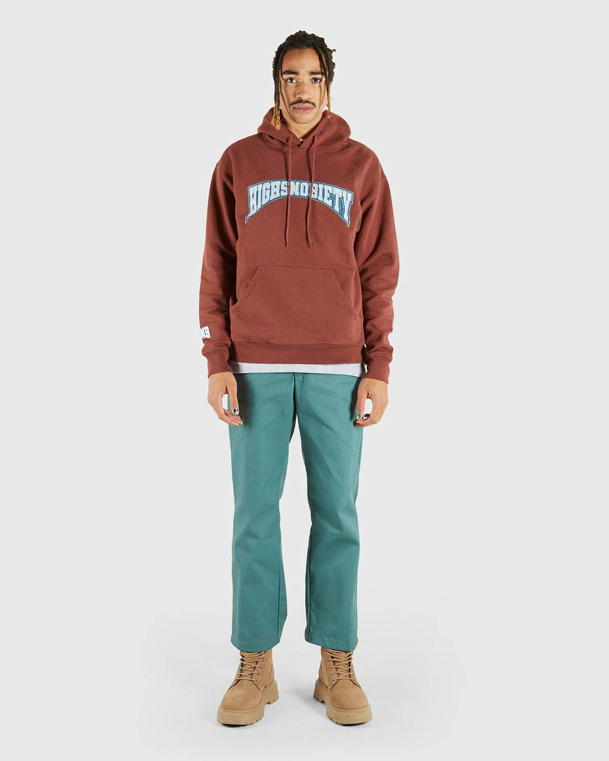 Highsnobiety - Collegiate Hoodie Brown - Clothing - Brown - Image 6