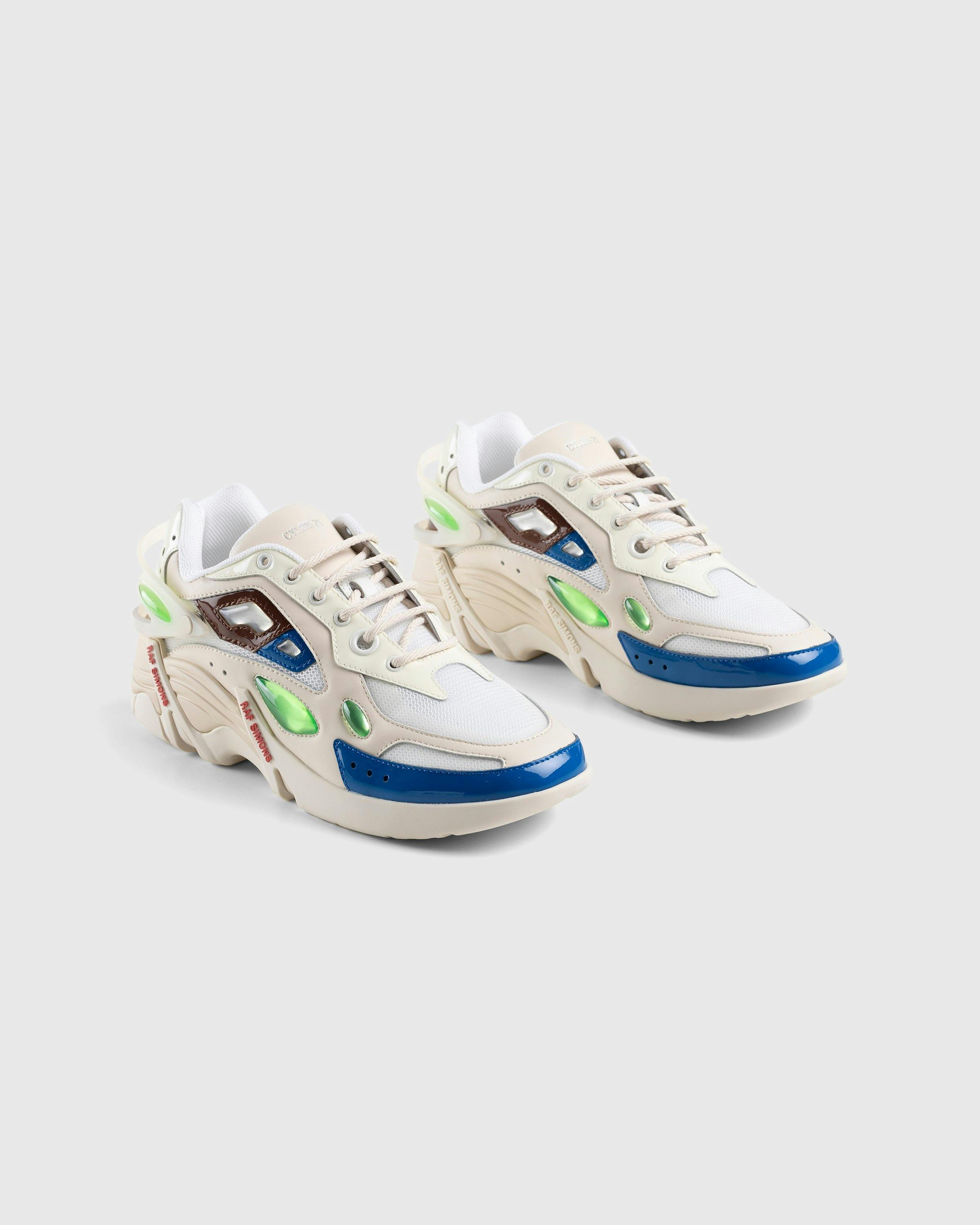 Raf Simons - Cylon 21 Cream/Brown/Blue - Footwear - Beige - Image 3