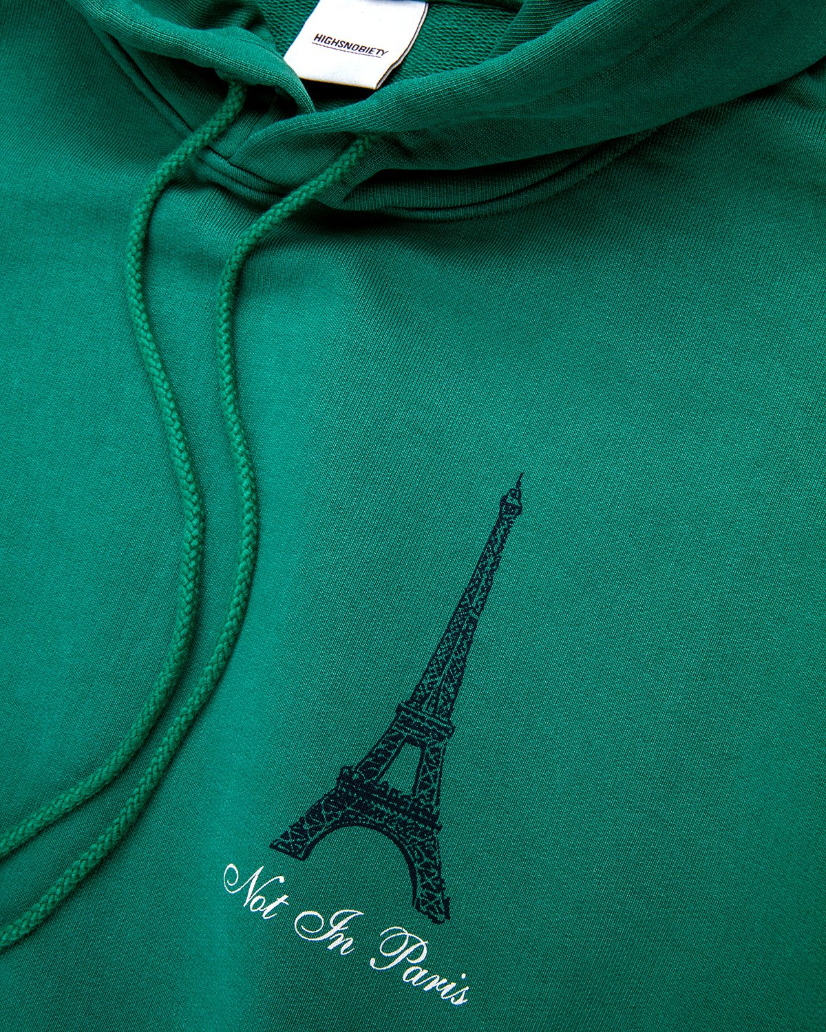 Highsnobiety - Not In Paris 3 Hoodie Green - Clothing - Green - Image 3