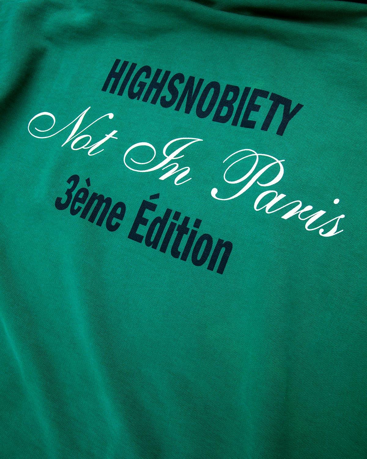 Highsnobiety - Not In Paris 3 Hoodie Green - Clothing - Green - Image 4