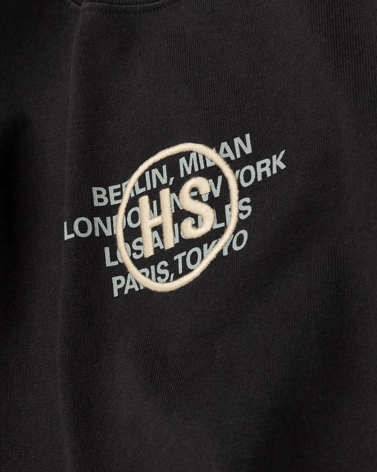 Highsnobiety - Logo T-Shirt Black - Clothing - Black - Image 3