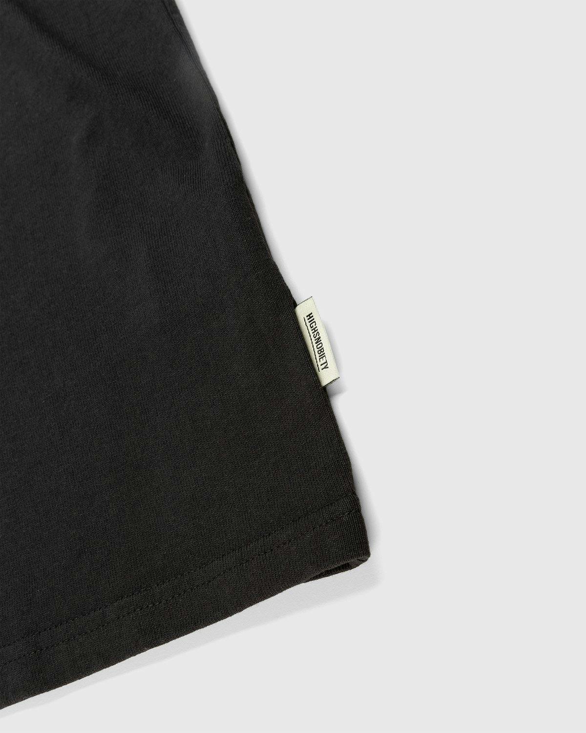 Highsnobiety - Logo T-Shirt Black - Clothing - Black - Image 4