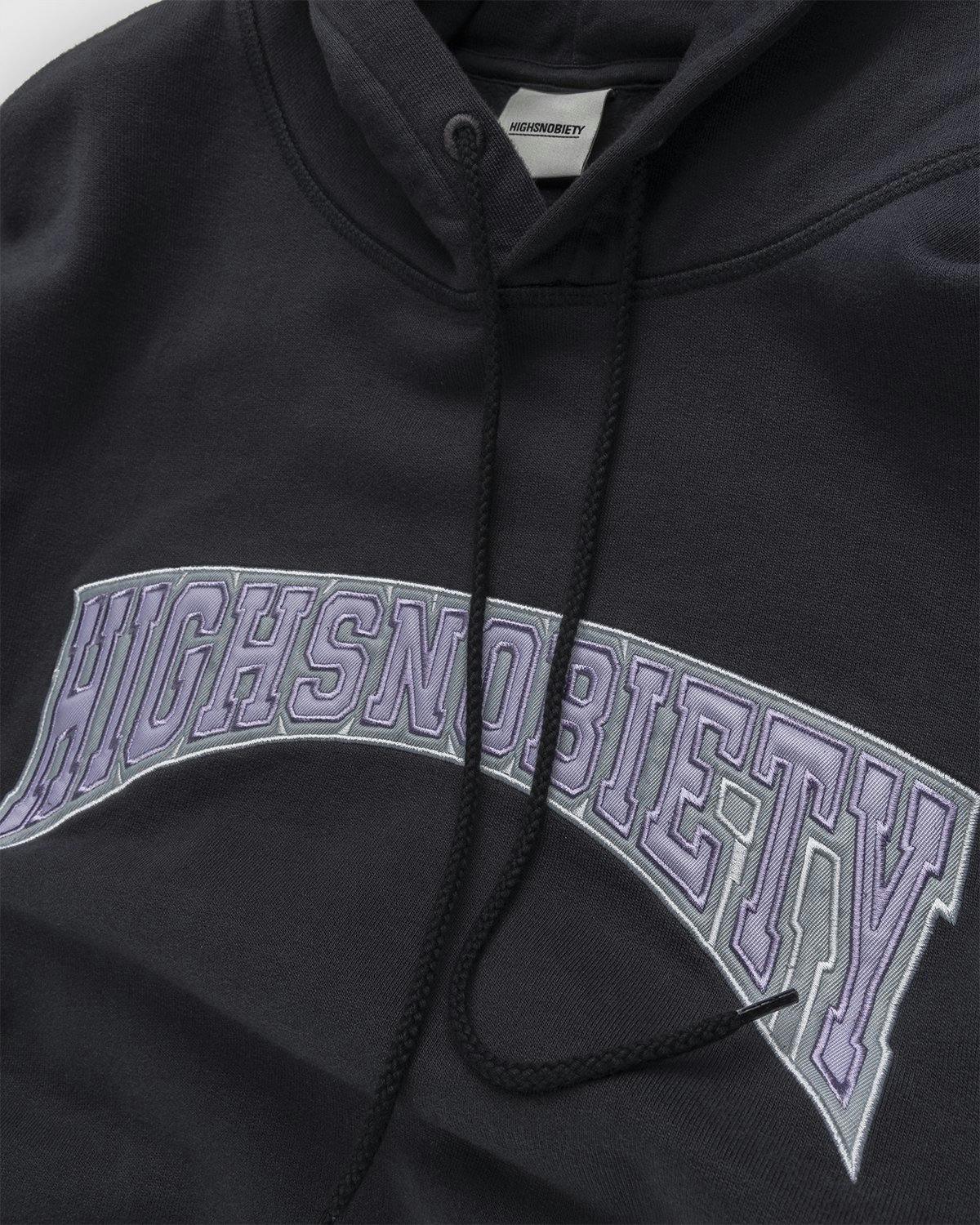 Highsnobiety - Collegiate Hoodie Black - Clothing - Black - Image 3