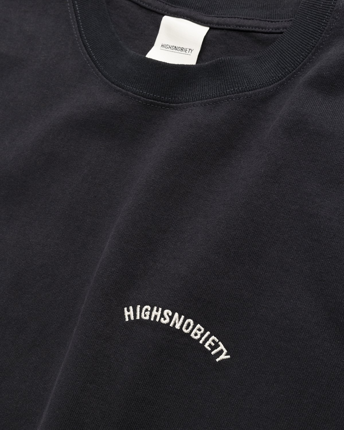 Highsnobiety - Heavy Logo Staples T-Shirt Black - Clothing - Black - Image 3