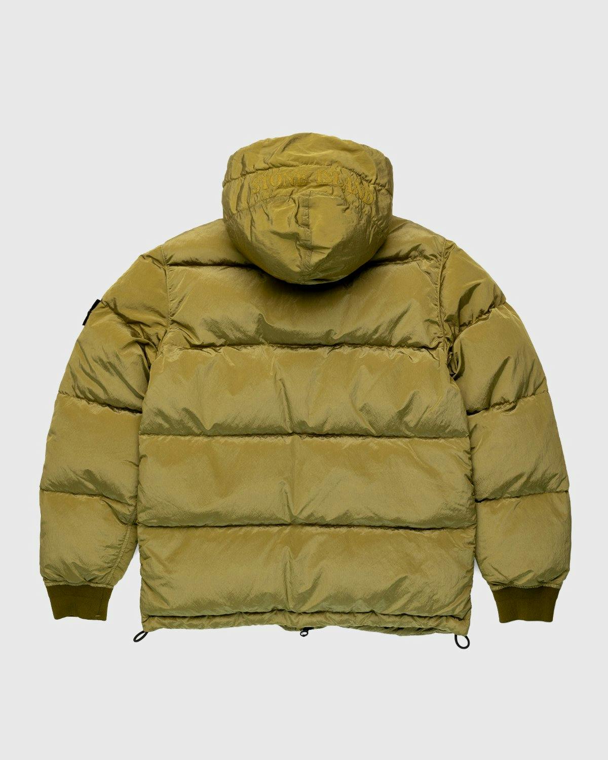 Stone Island - Real Down Jacket Dark Beige - Clothing - Beige - Image 2