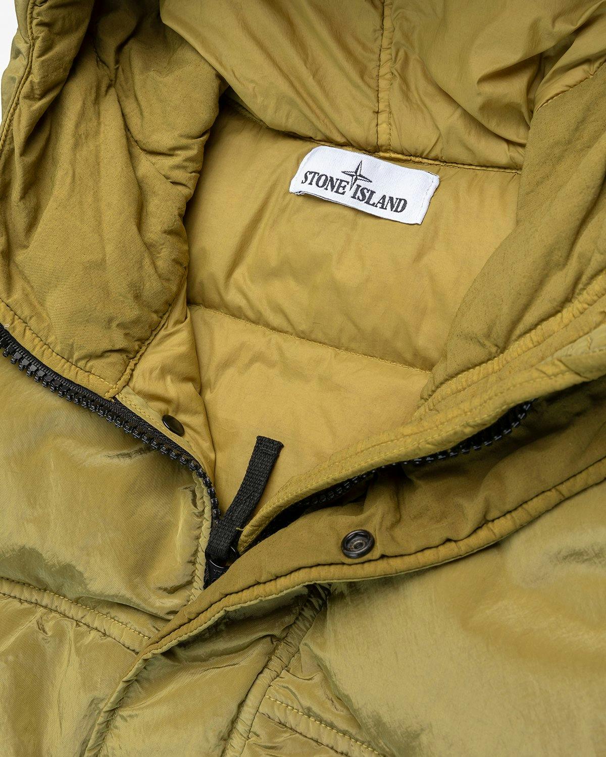 Stone Island - Real Down Jacket Dark Beige - Clothing - Beige - Image 4