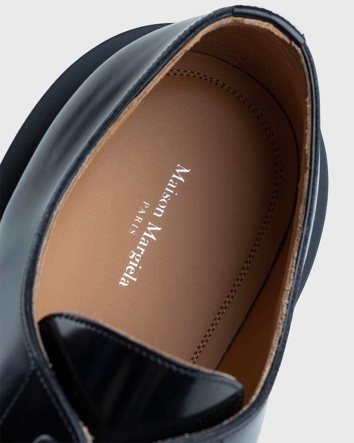 Maison Margiela - Cleated Sole Shoes Black - Footwear - Black - Image 4