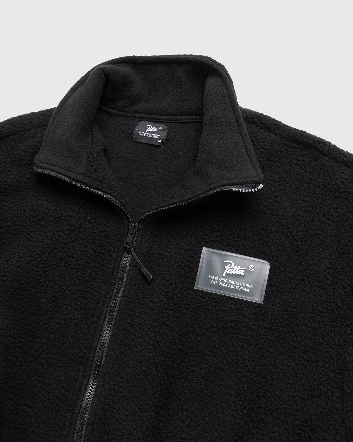 Patta - Sherling Fleece Jacket Black - Clothing - Black - Image 3