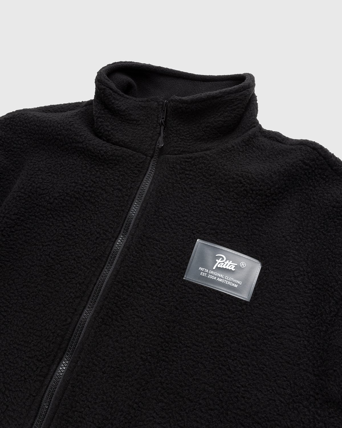 Patta - Sherling Fleece Jacket Black - Clothing - Black - Image 7