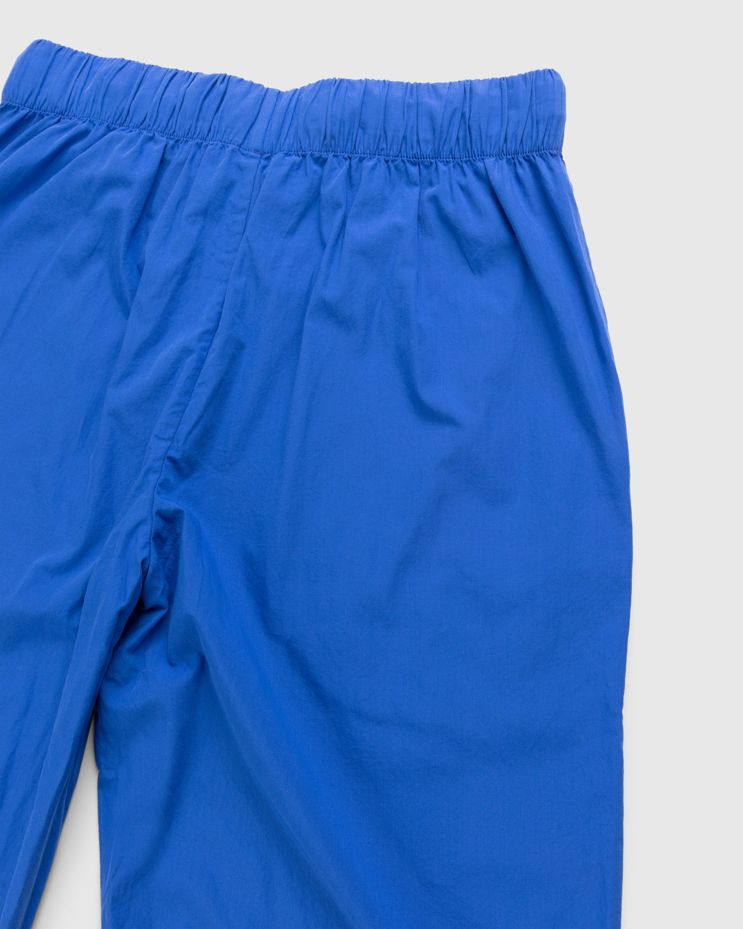 Tekla - Cotton Poplin Pyjamas Pants Royal Blue - Clothing - Blue - Image 3
