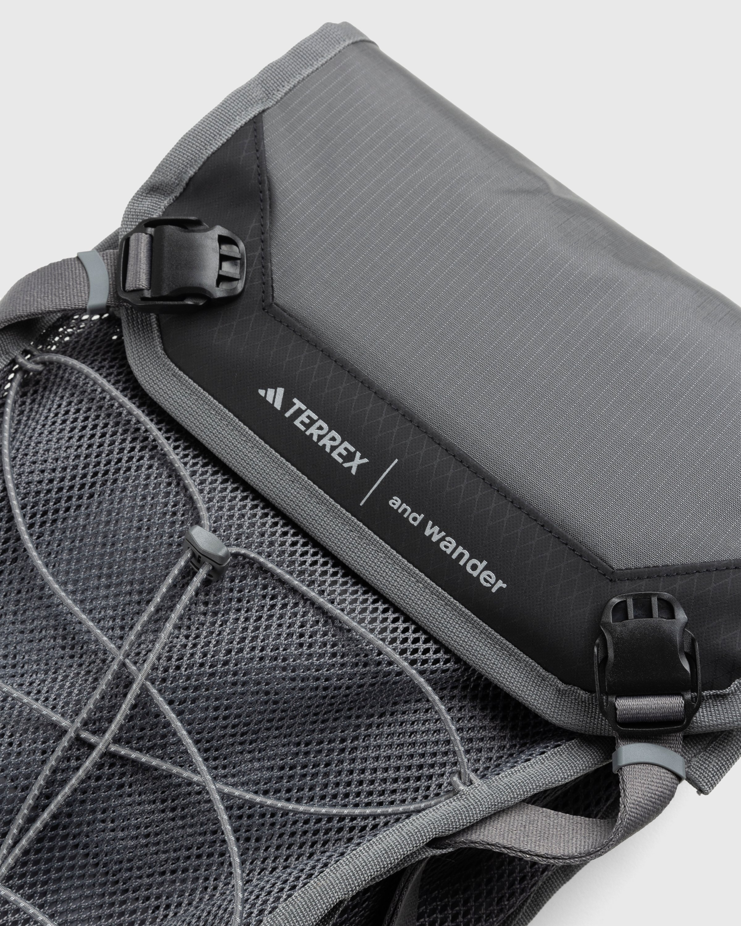 And Wander x Adidas - AEROREADY Backpack Grey Four - Accessories - Grey - Image 3