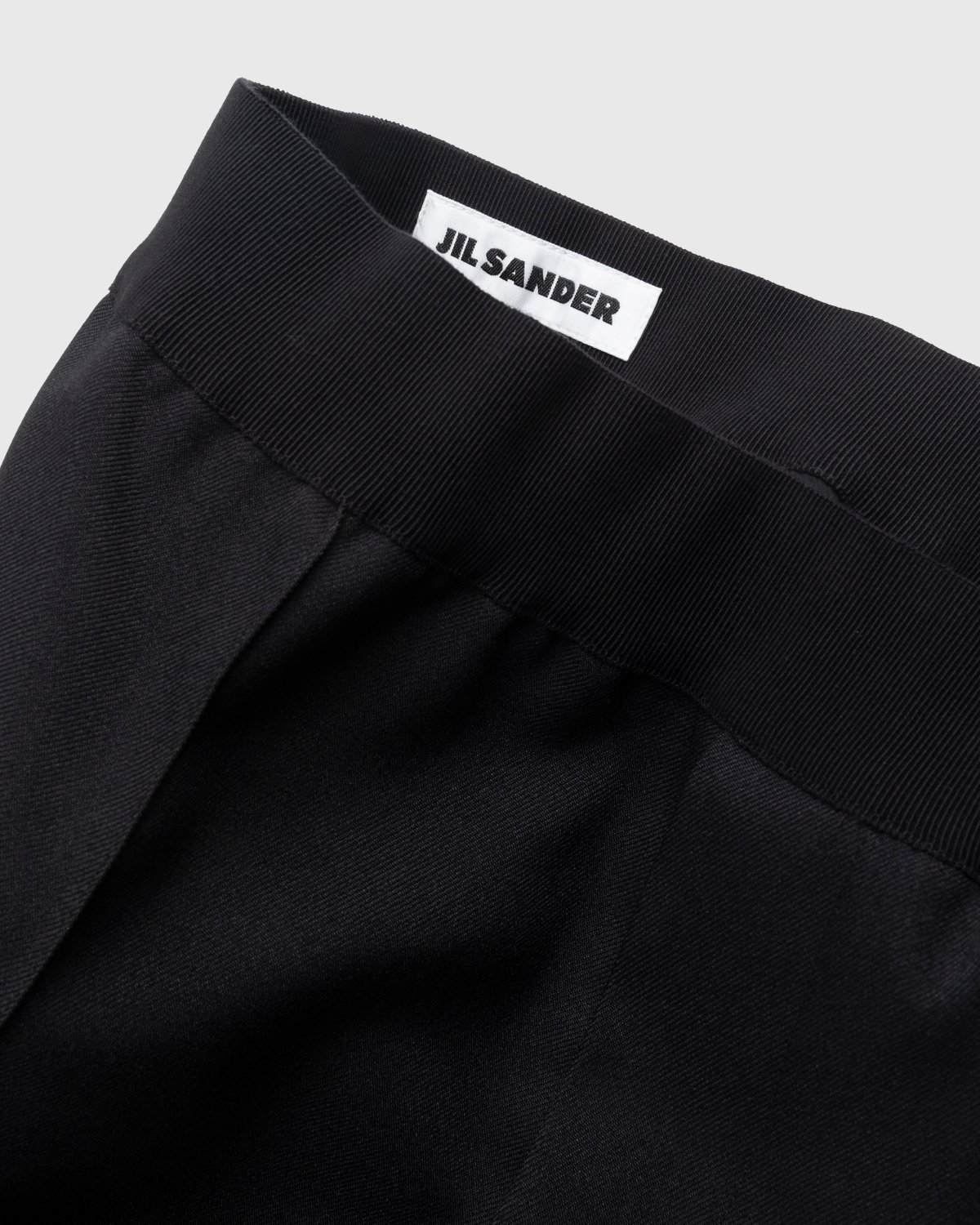 Jil Sander - Polyester Trousers Black - Clothing - Black - Image 3