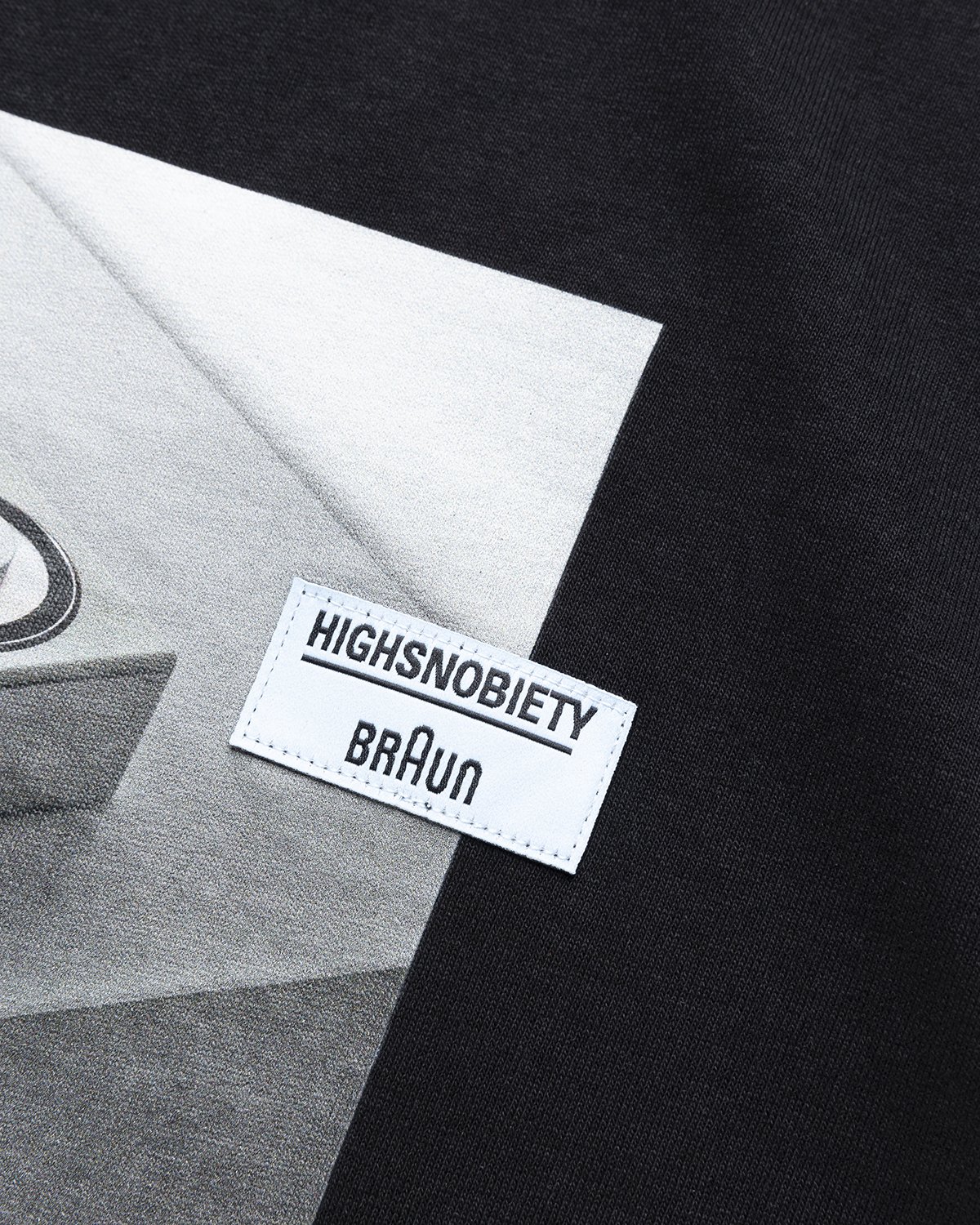 BRAUN x Highsnobiety - TP1 T-Shirt Black - Clothing - Black - Image 4