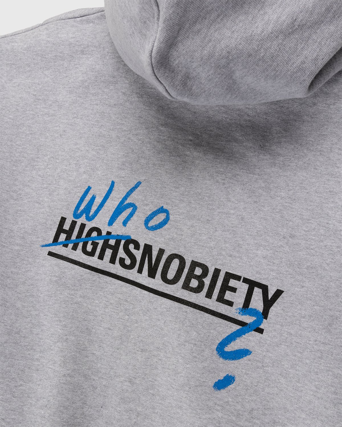 Simon Fujiwara x Highsnobiety - Who The Baer Logo Hoodie Grey - Clothing - Grey - Image 3
