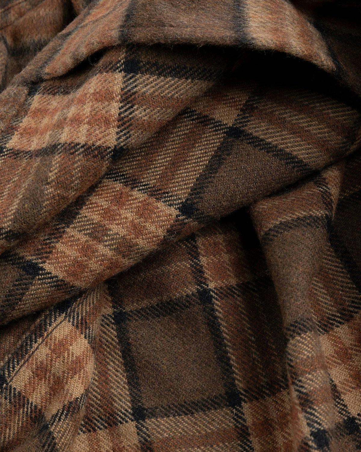 Our Legacy - Heusen Shirt Fox Brown Check - Clothing - Brown - Image 6