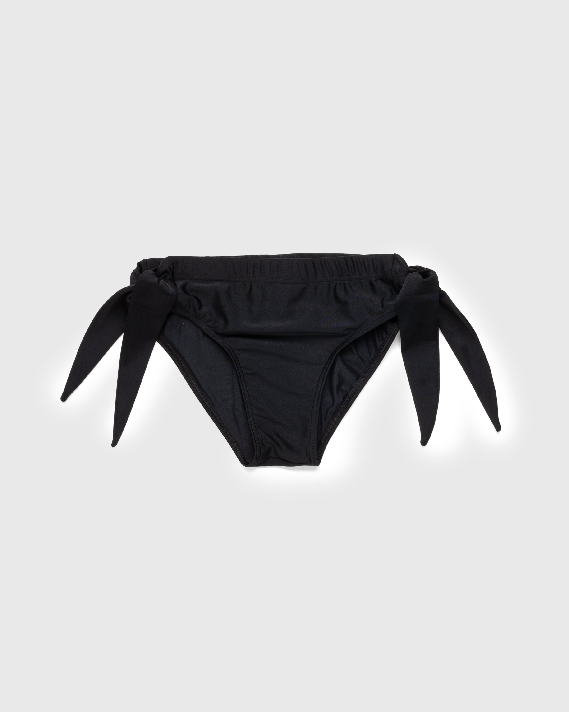 Jean Paul Gaultier - Rhinestone Logo Bikini Bottom Black - Clothing - Black - Image 2