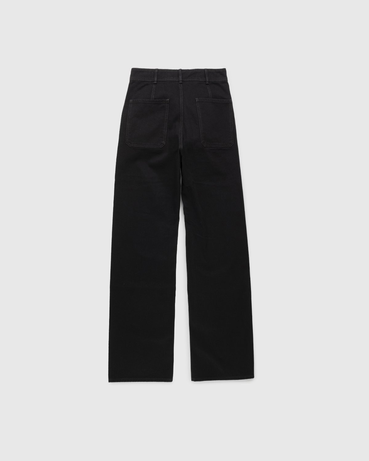Lemaire - Rinsed Denim Sailor Pants Black - Clothing - Black - Image 2