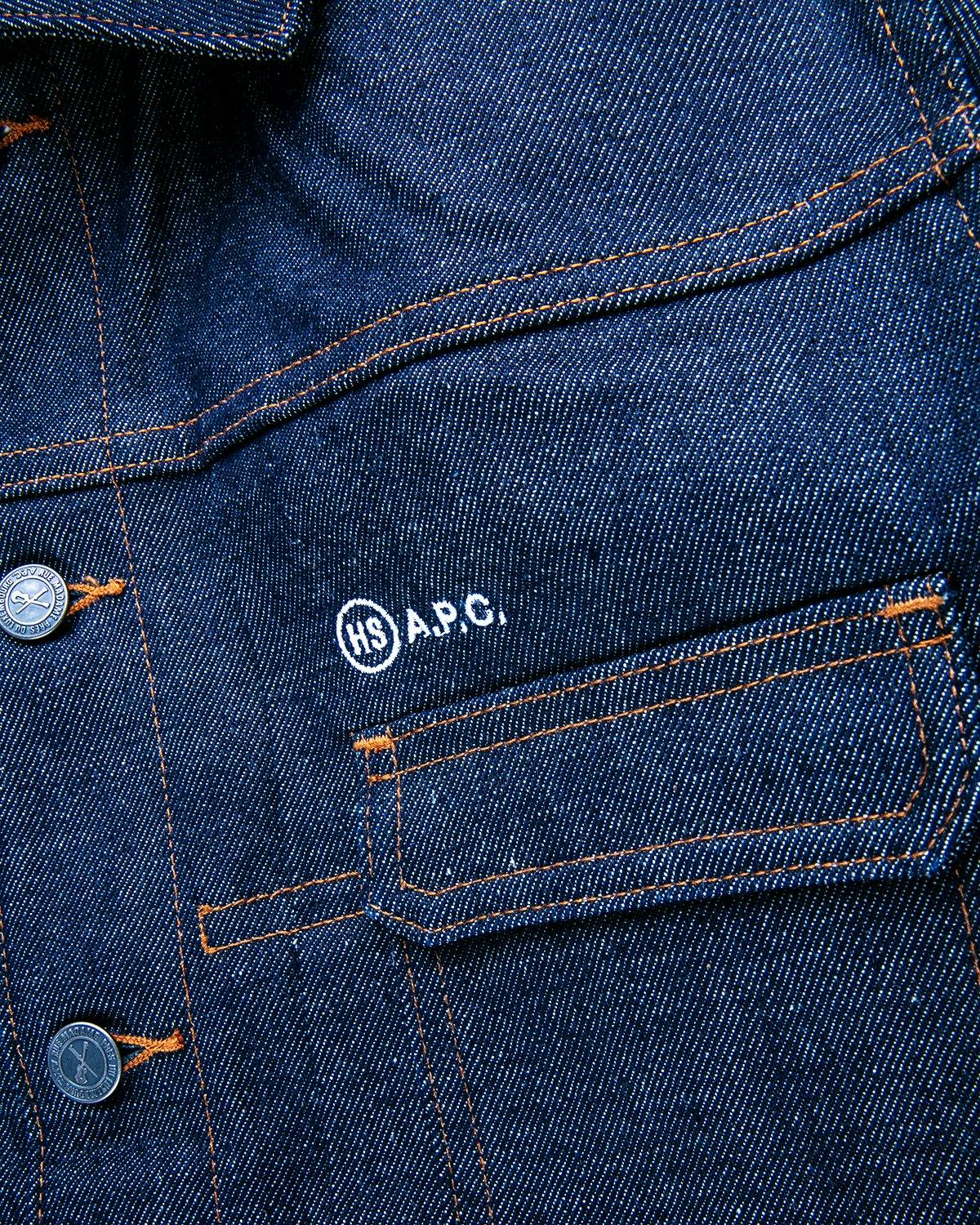 A.P.C. x Highsnobiety - Denim Jacket Blue - Clothing - Blue - Image 3