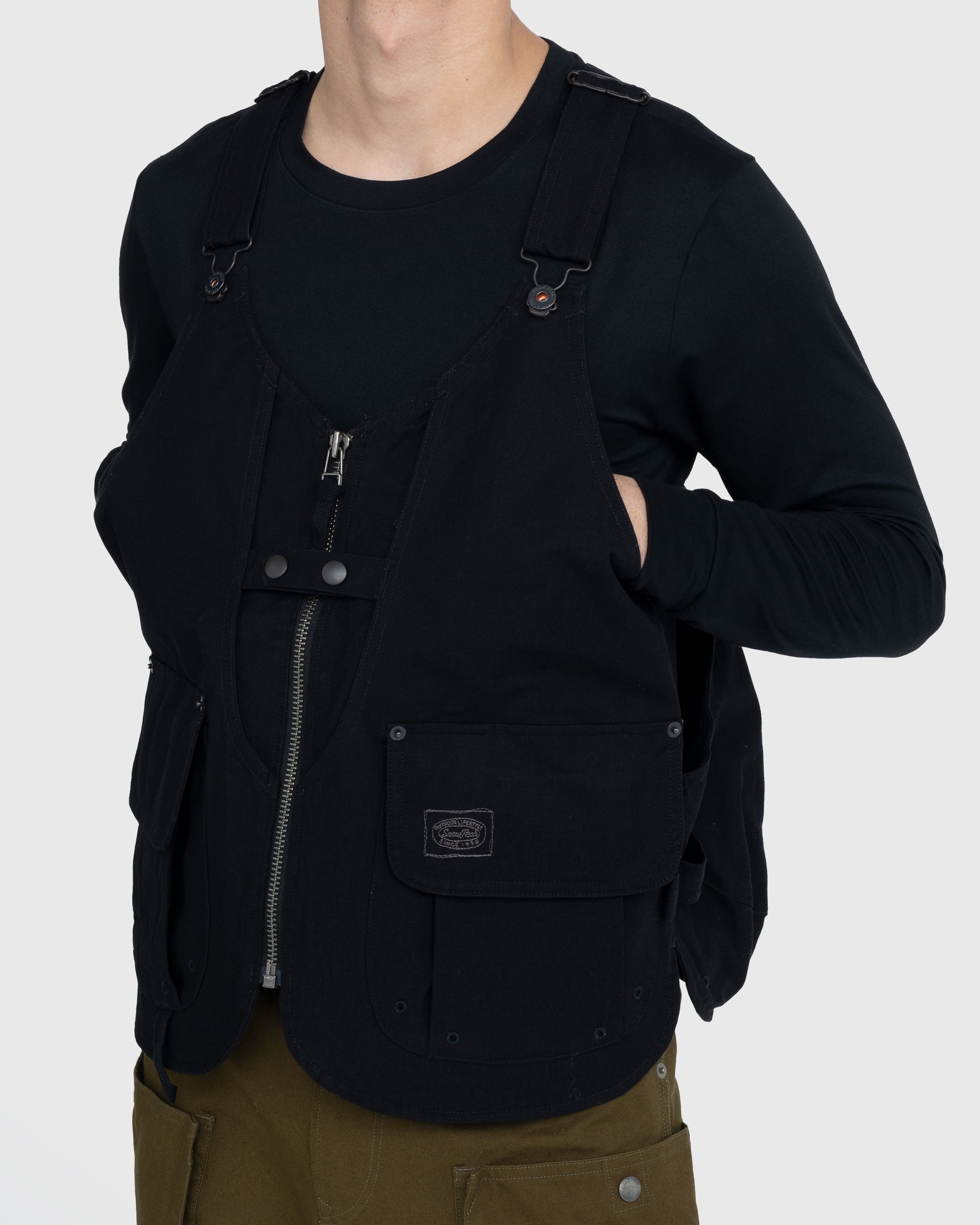 Snow Peak - Takibi Utility Vest Black - Clothing - Black - Image 6