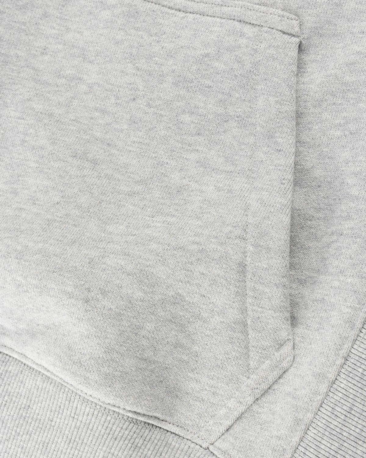 Puma x AMI - Logo Hoodie Light Heather Grey - Clothing - Grey - Image 5
