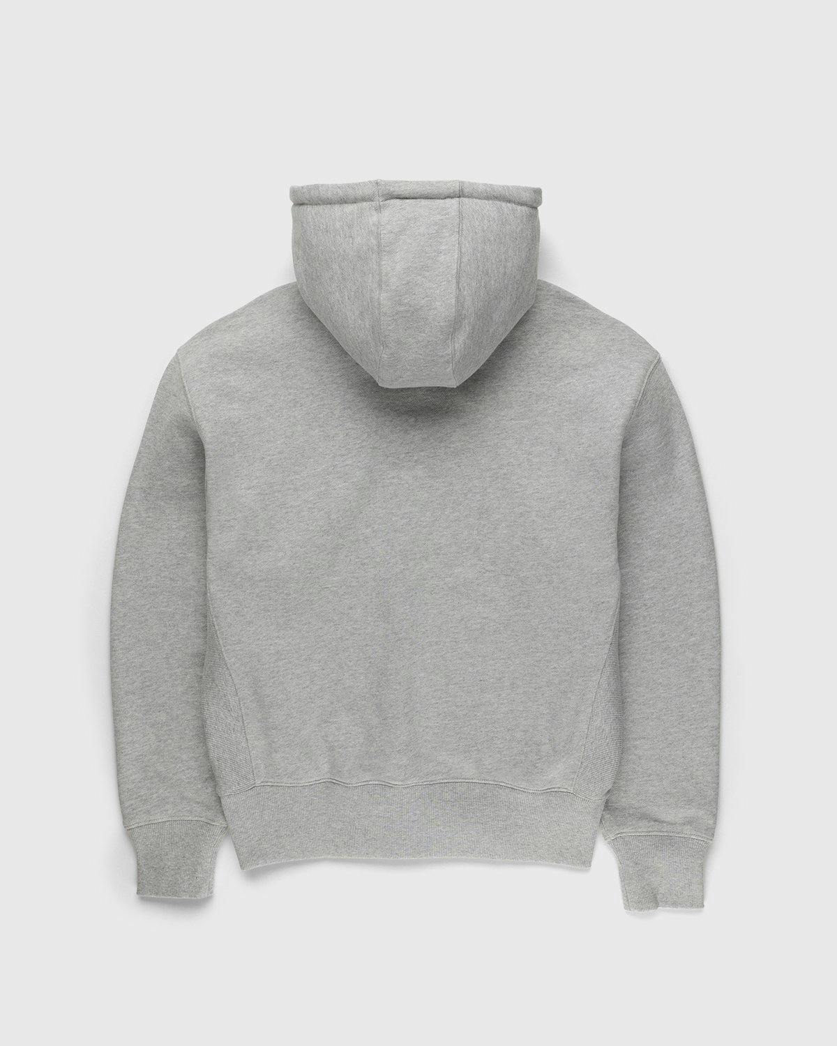 Puma x AMI - Logo Hoodie Light Heather Grey - Clothing - Grey - Image 2