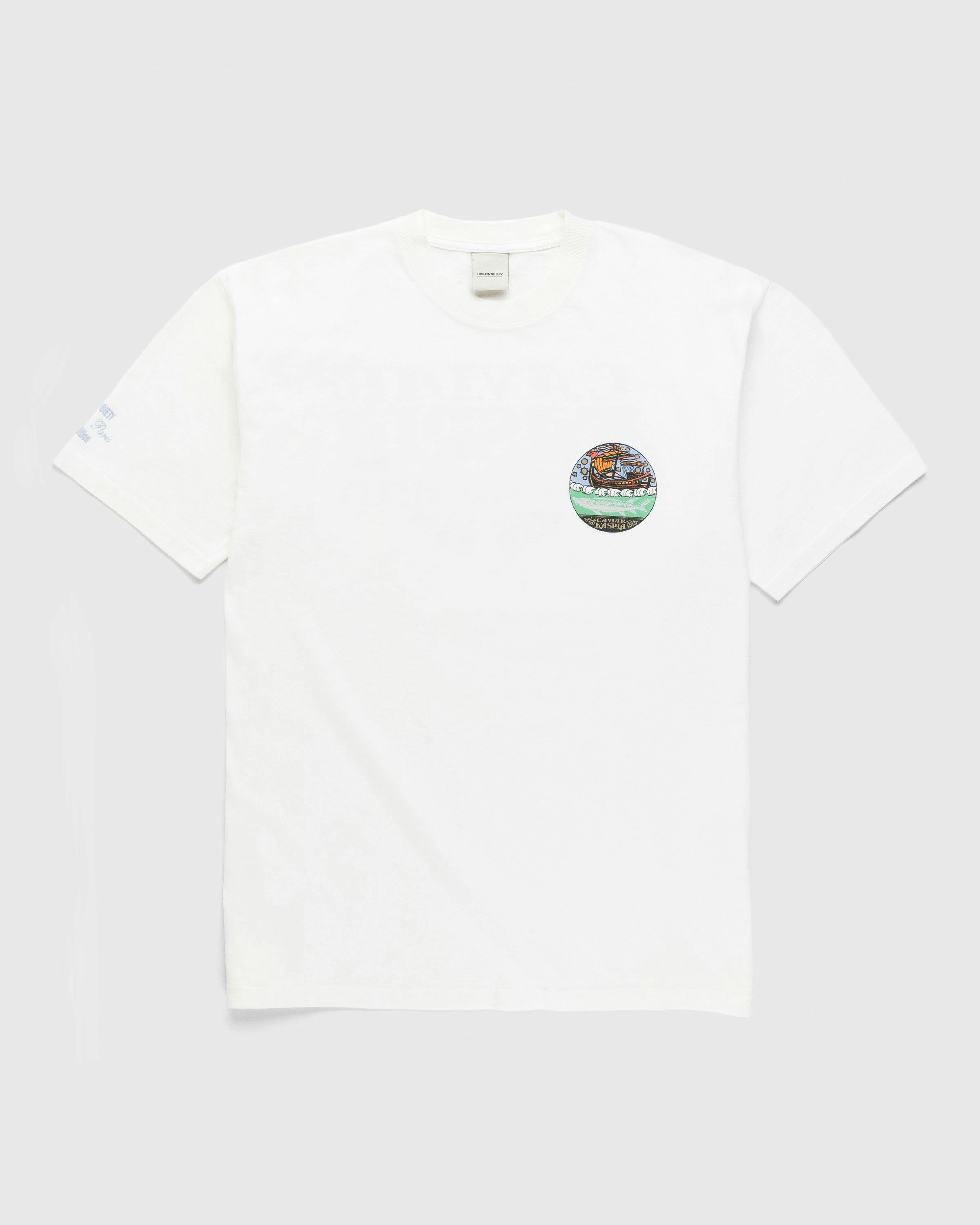 Caviar Kaspia x Highsnobiety - Not In Paris 4 T-Shirt White - Clothing - White - Image 2