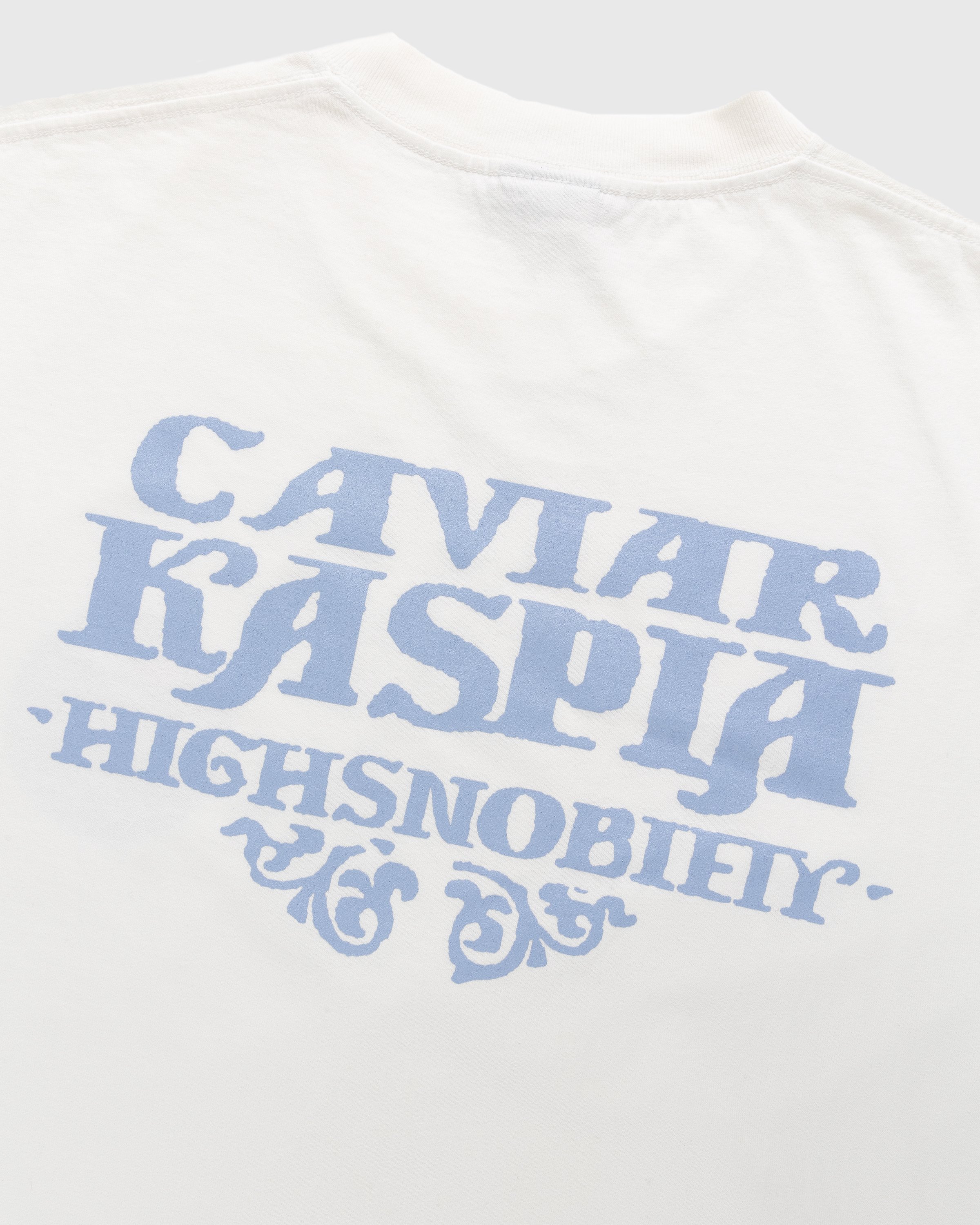 Caviar Kaspia x Highsnobiety - Not In Paris 4 T-Shirt White - Clothing - White - Image 4