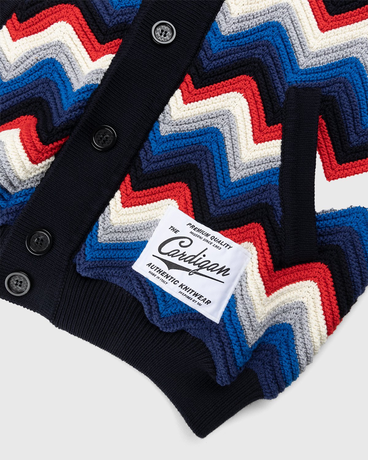 Missoni - Wavy Cotton Cardigan Multi - Clothing - Multi - Image 4