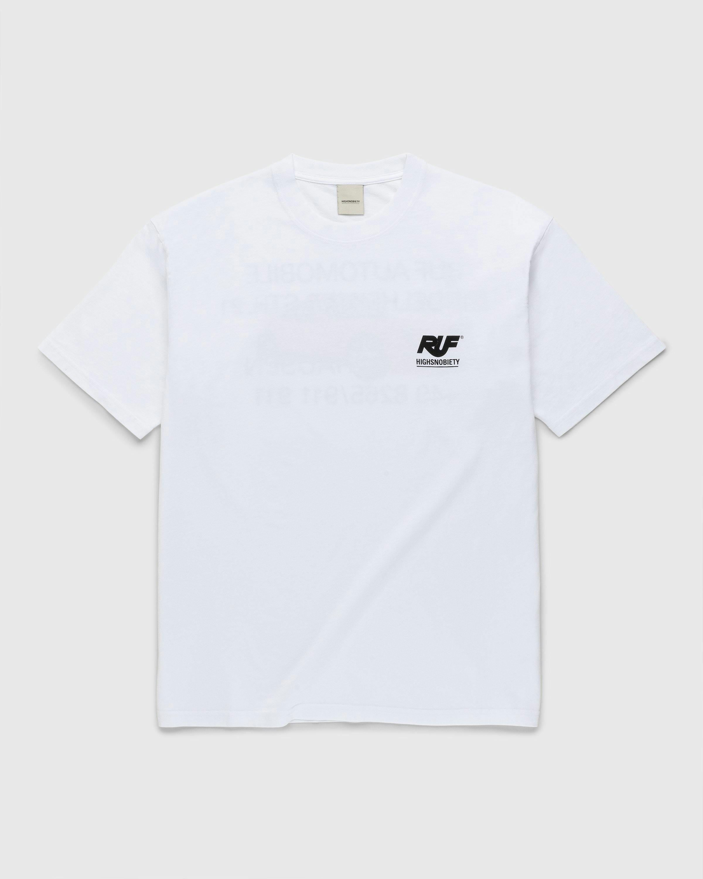 RUF x Highsnobiety - Address T-Shirt White - Clothing - White - Image 2