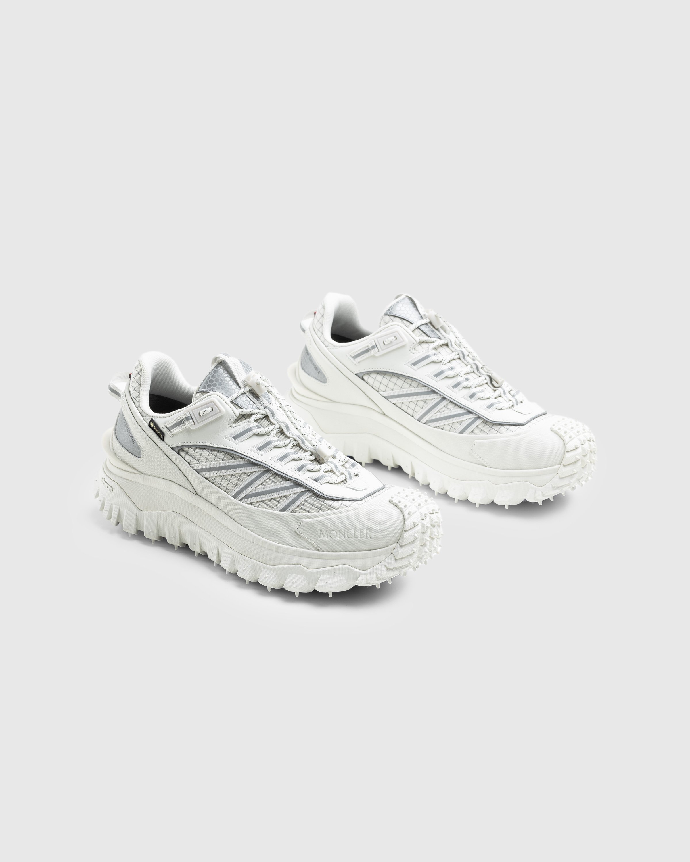 Moncler - Trailgrip Gtx Low Top Sneakers White - Footwear - White - Image 3